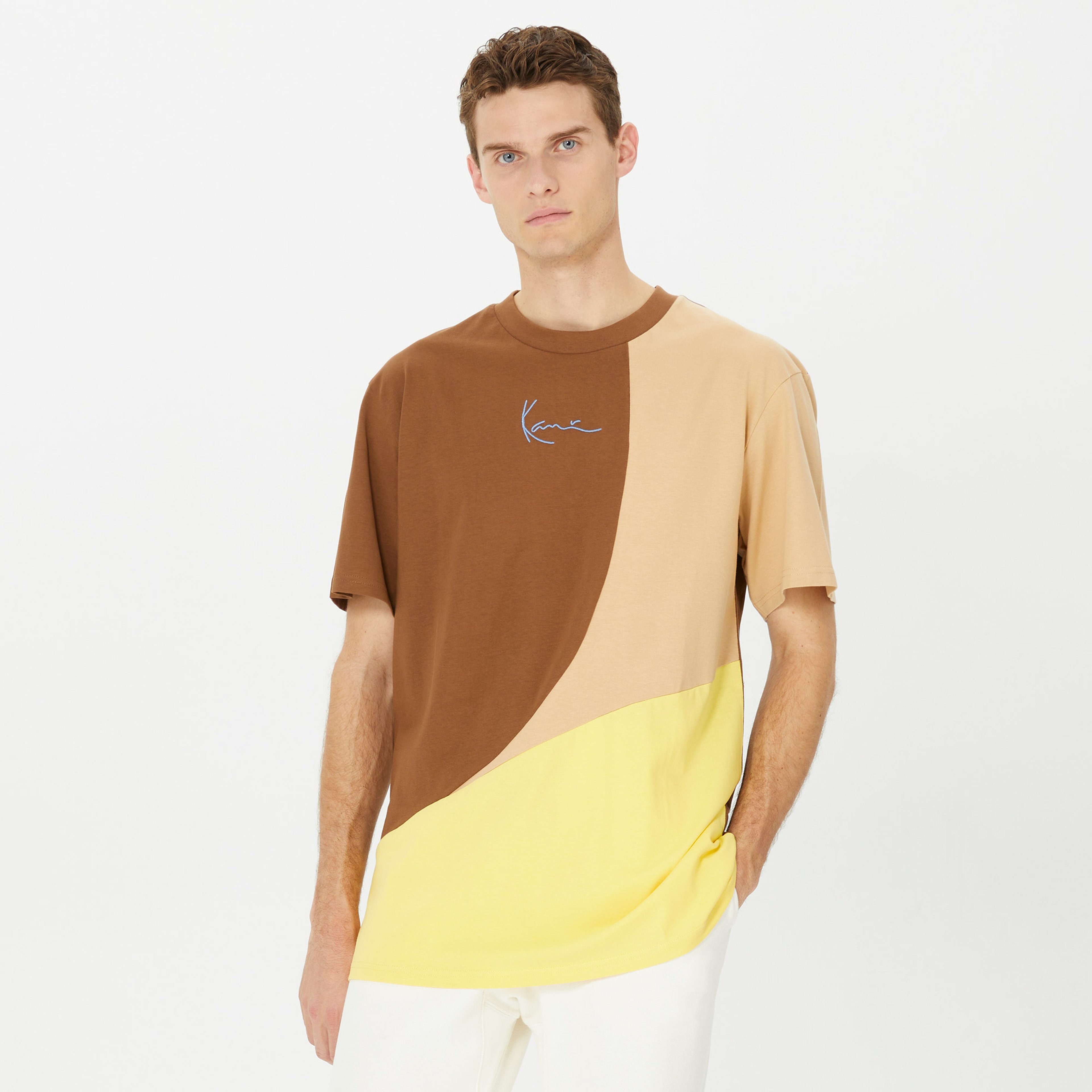 Karl Kani Small Signature Block Erkek Renkli T-Shirt