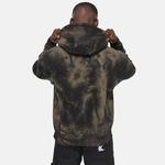 Karl Kani Woven Signature OS Washed Print Erkek Haki Hoodie