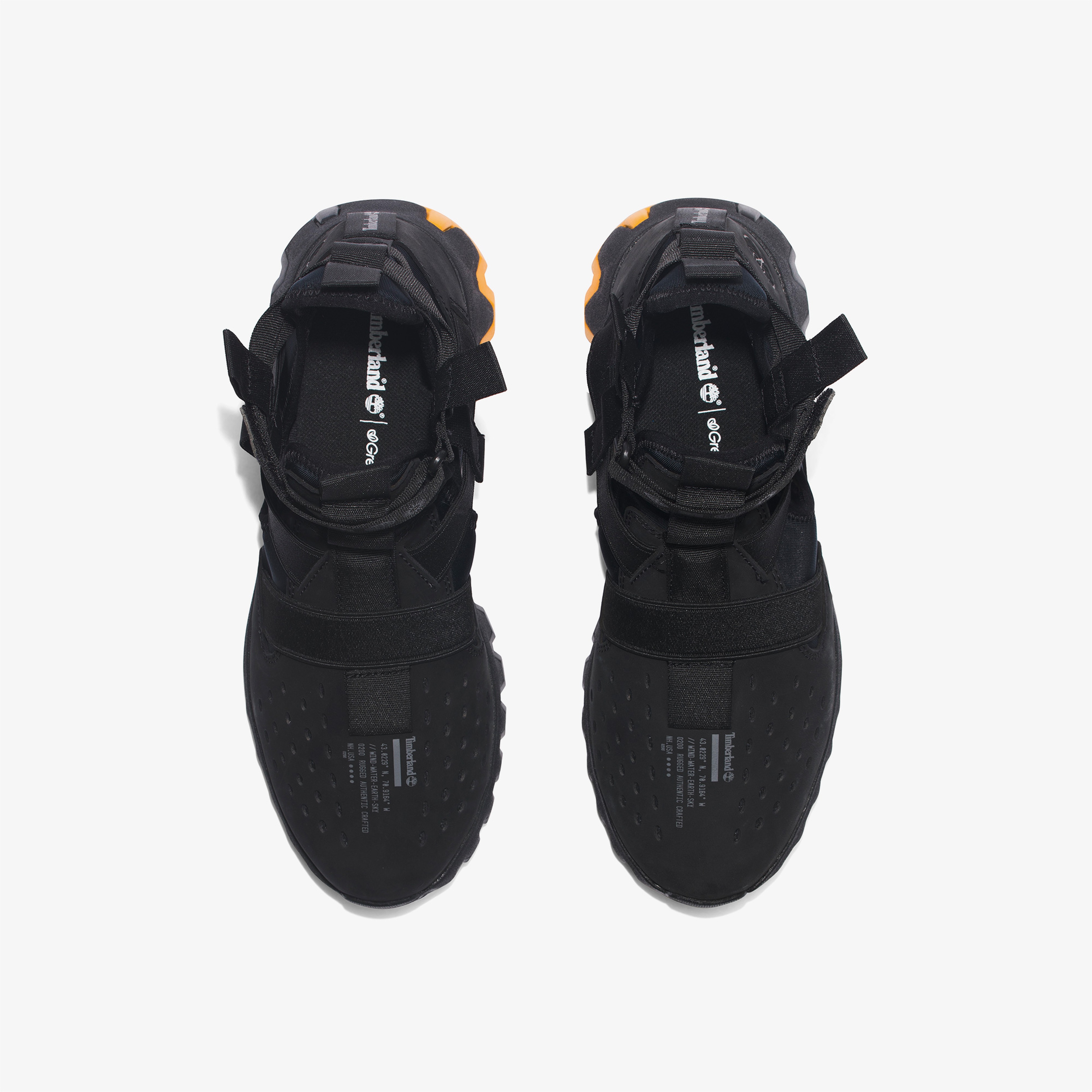 Timberland Edge Boot Erkek Siyah Sandalet