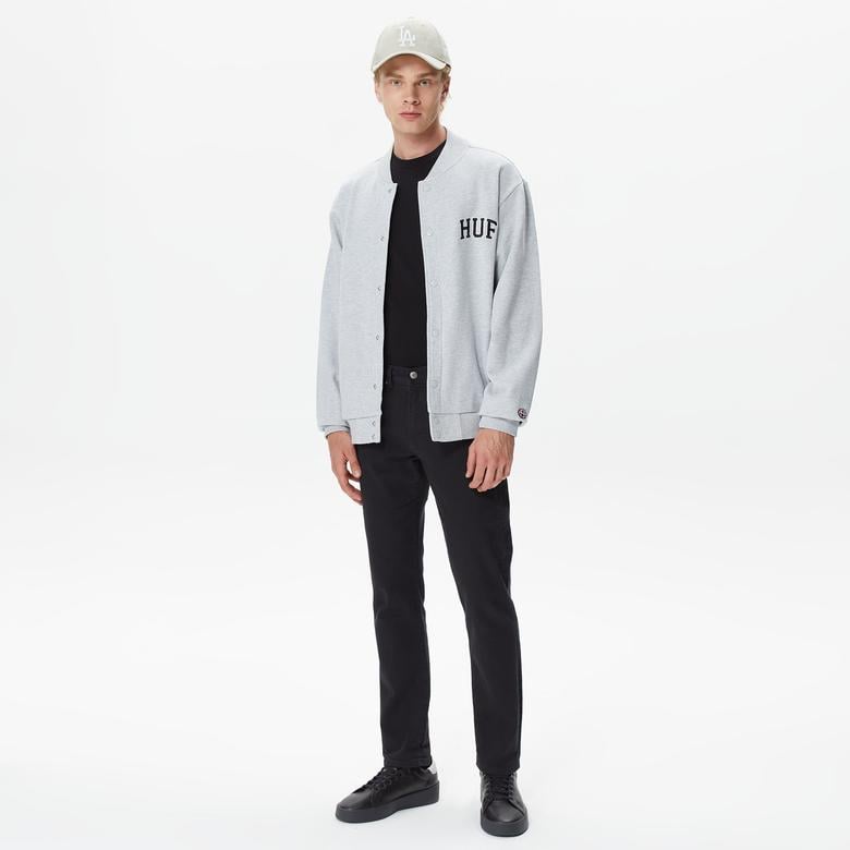 HUF Athletic Heather Erkek Gri Ceket