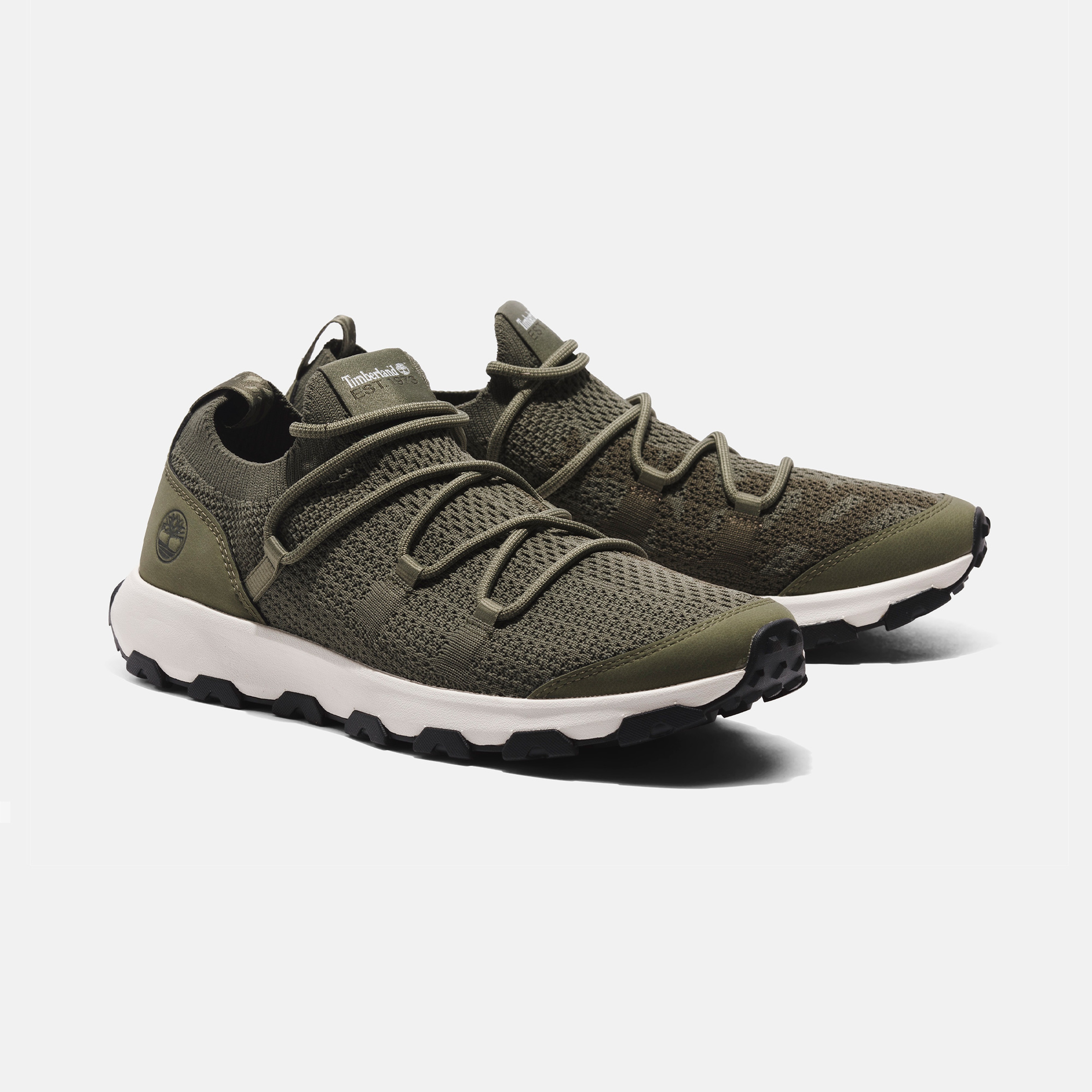 Timberland Winsor Trail Low Knit Erkek Yeşil Outdoor Ayakkabı