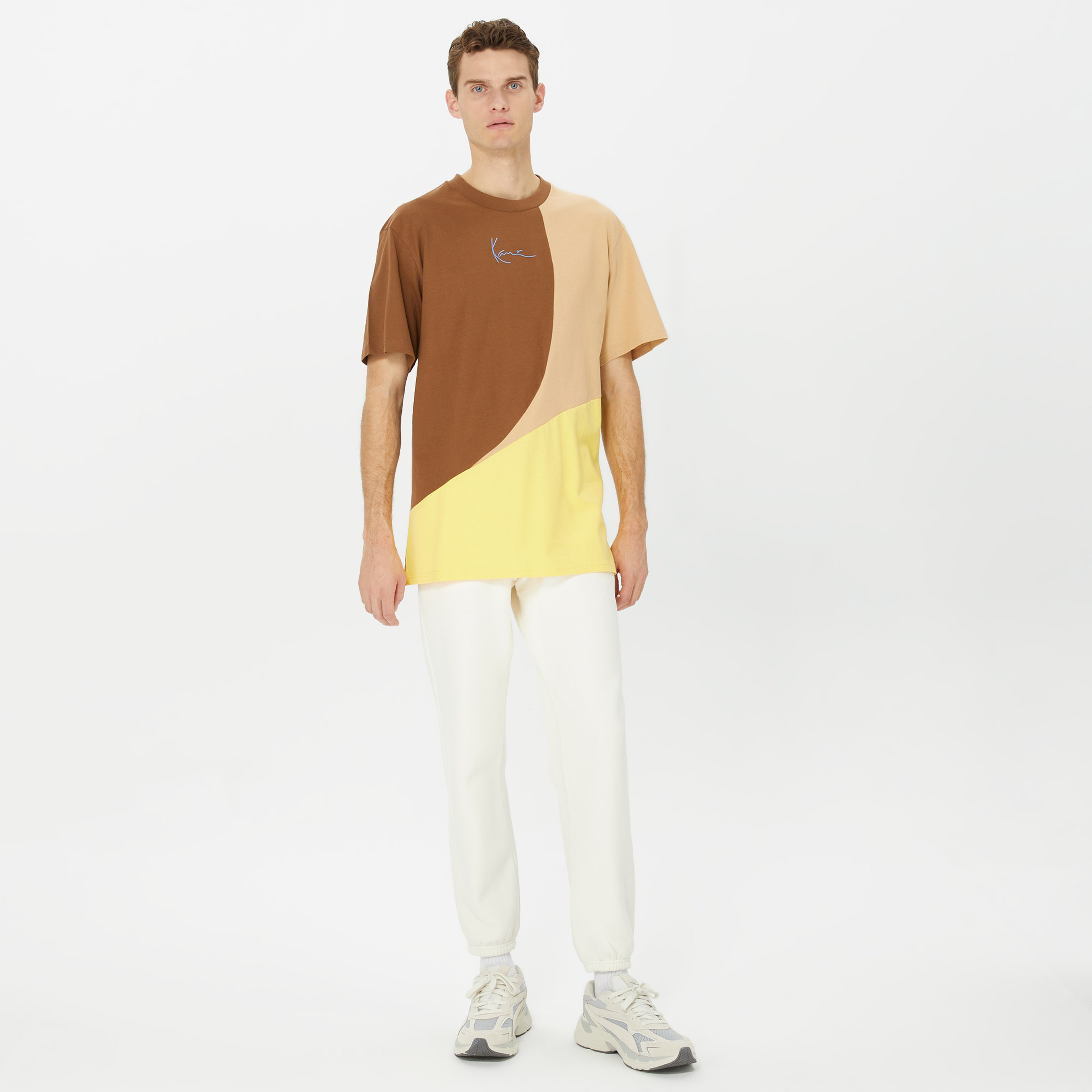 Karl Kani Small Signature Block Erkek Renkli T-Shirt