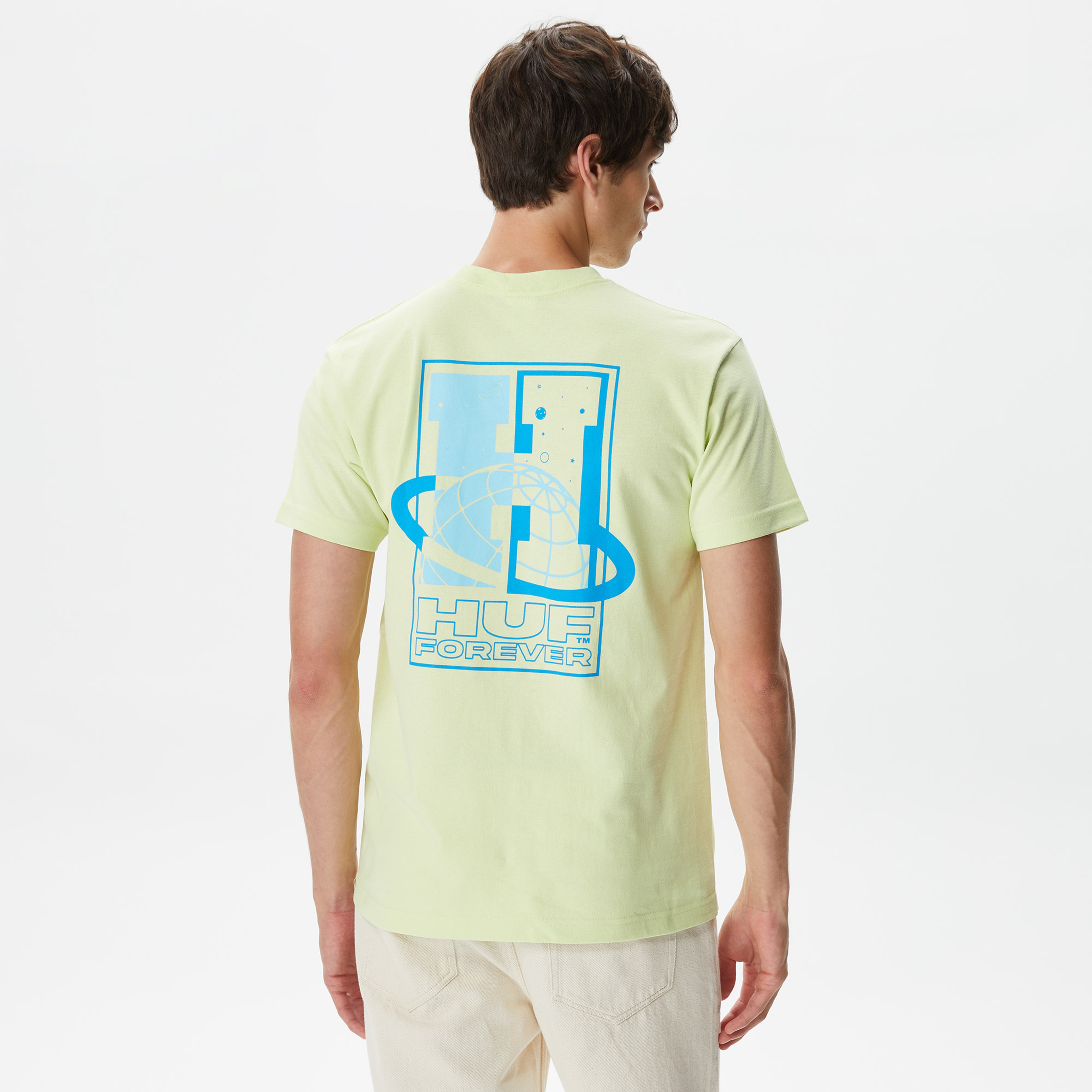 Huf Galaxywide Erkek Sarı T-Shirt