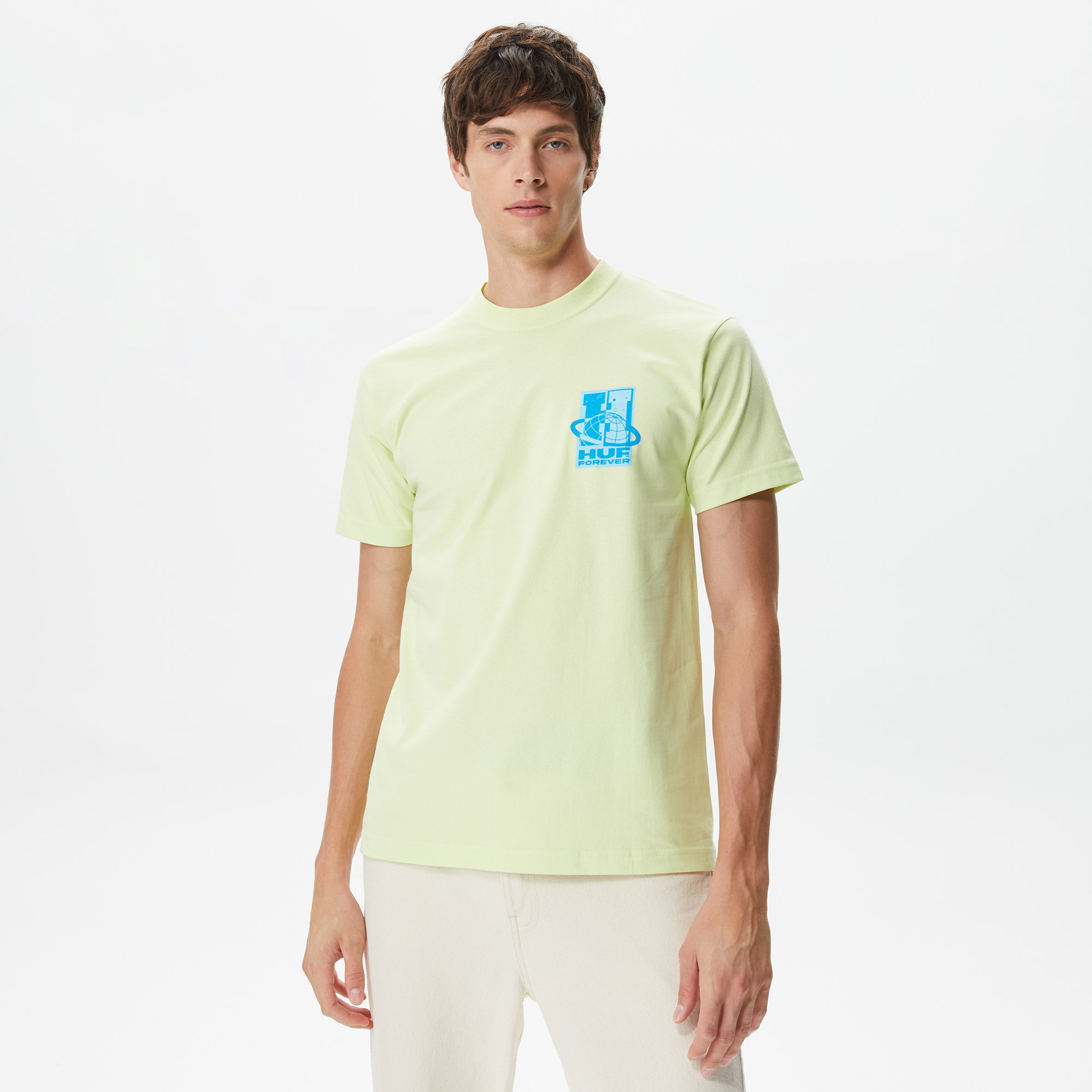Huf Galaxywide Erkek Sarı T-Shirt