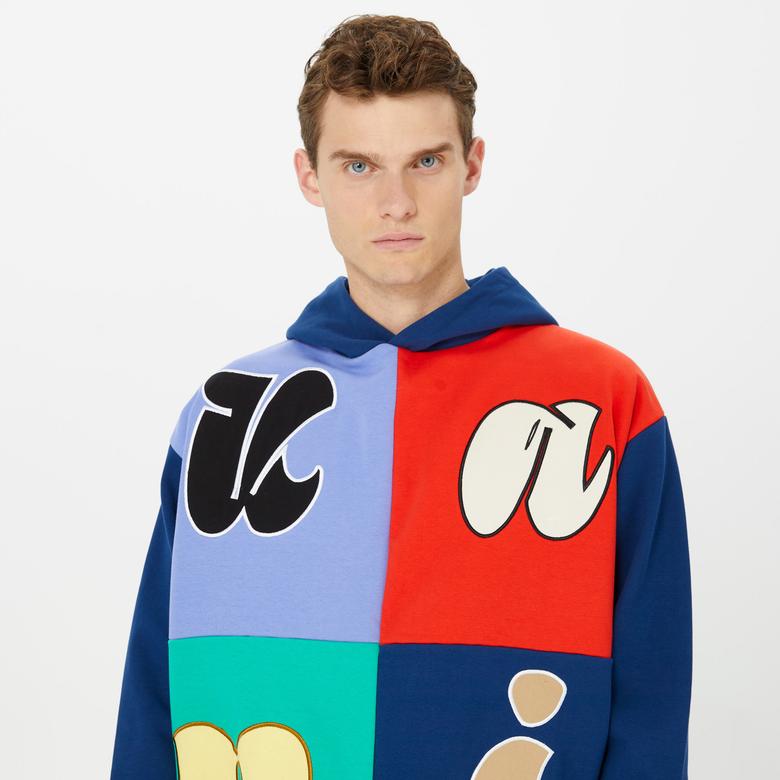 Karl Kani Signature Pinstripe Erkek Renkli Hoodie