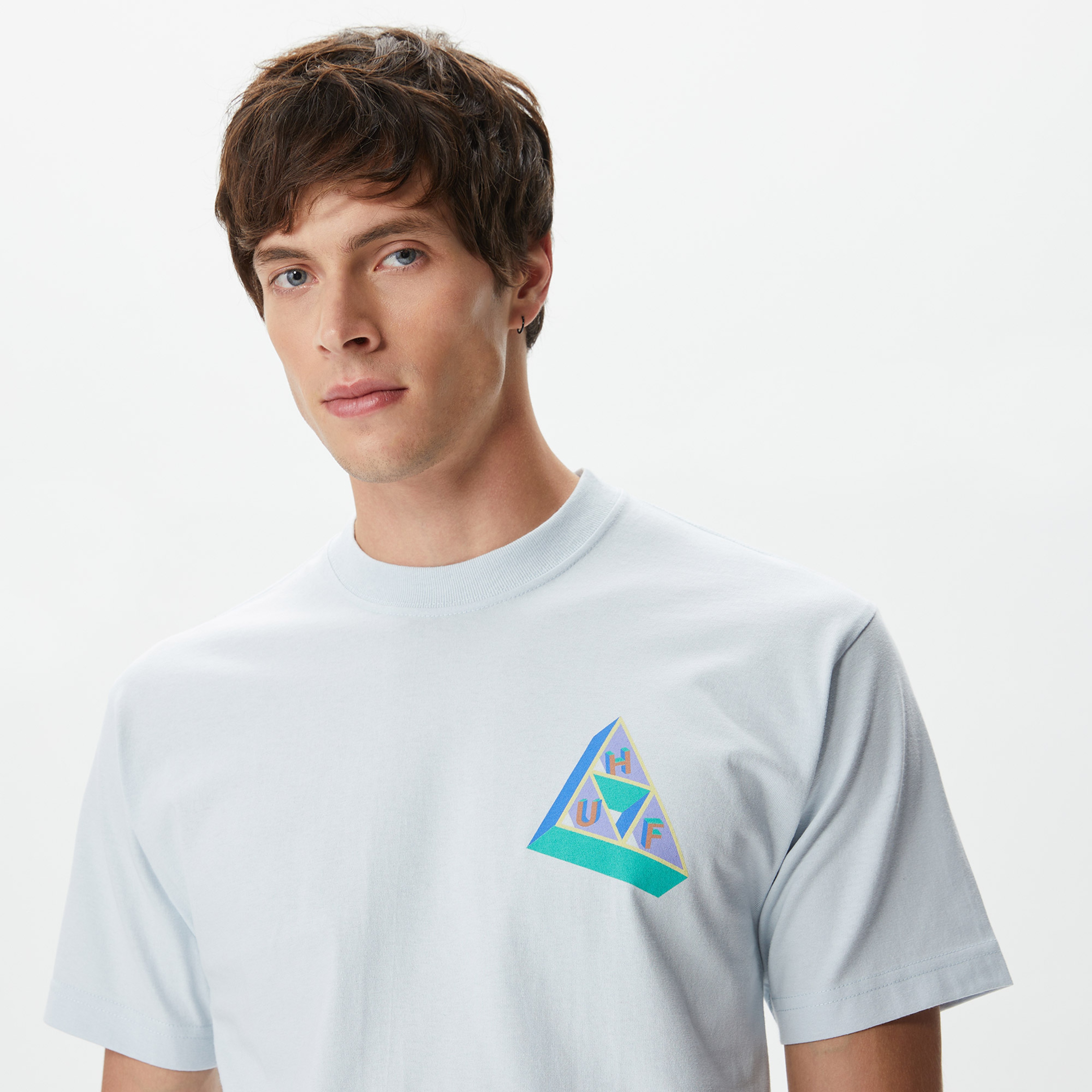 Huf Based TT S/S Erkek Beyaz T-Shirt
