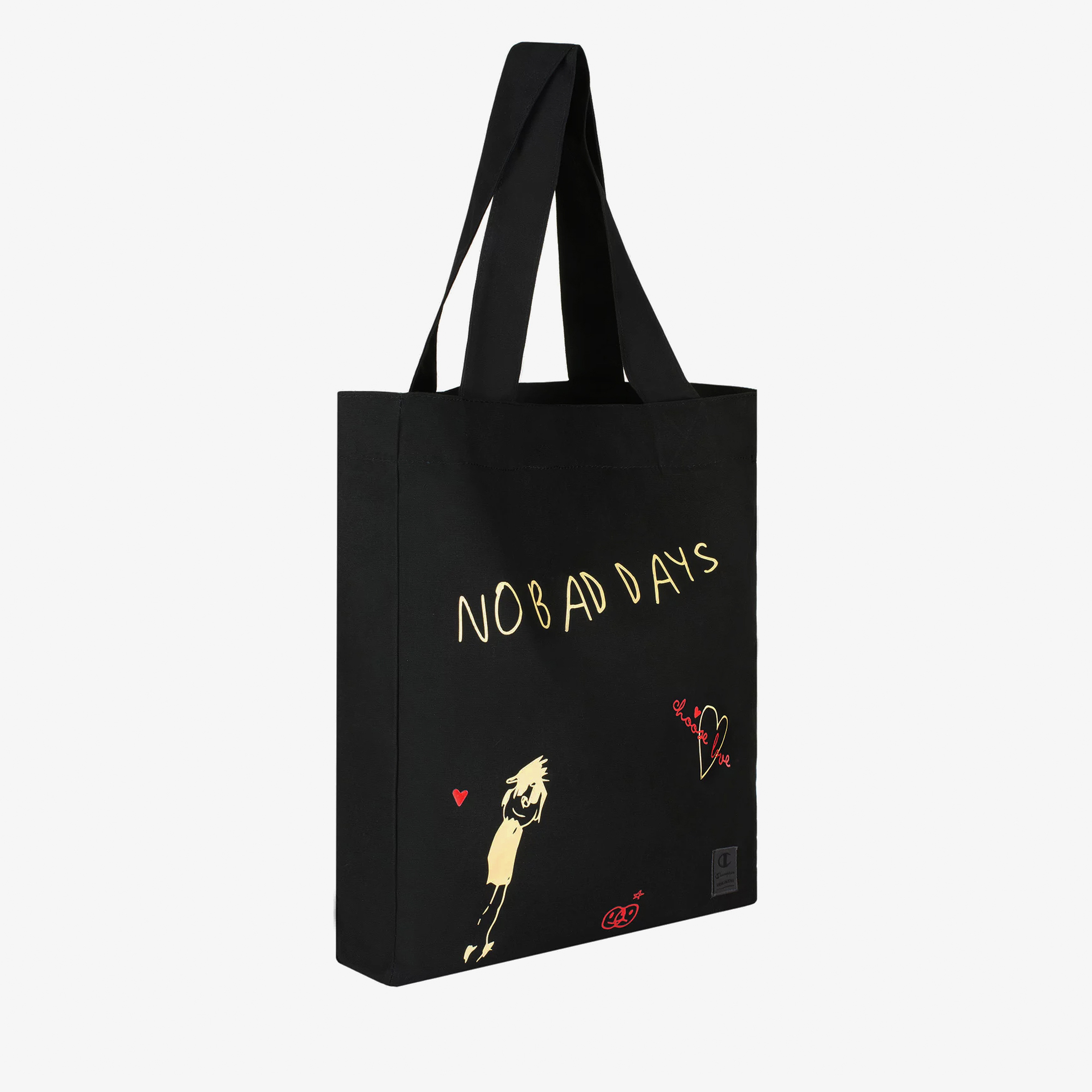 Champion Tote Unisex Siyah Omuz Çantası