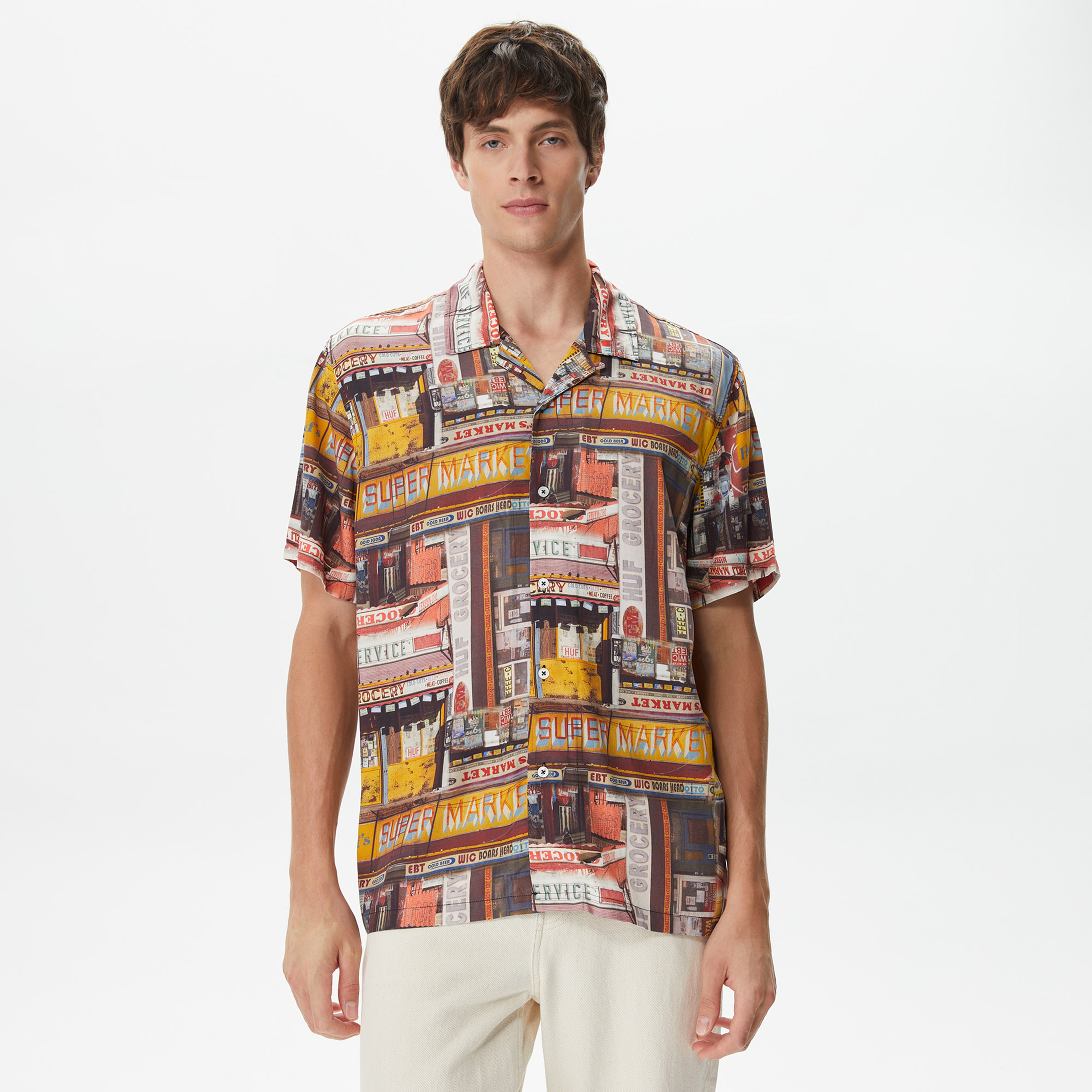 Huf Corner Store Resort Erkek Renkli Gömlek