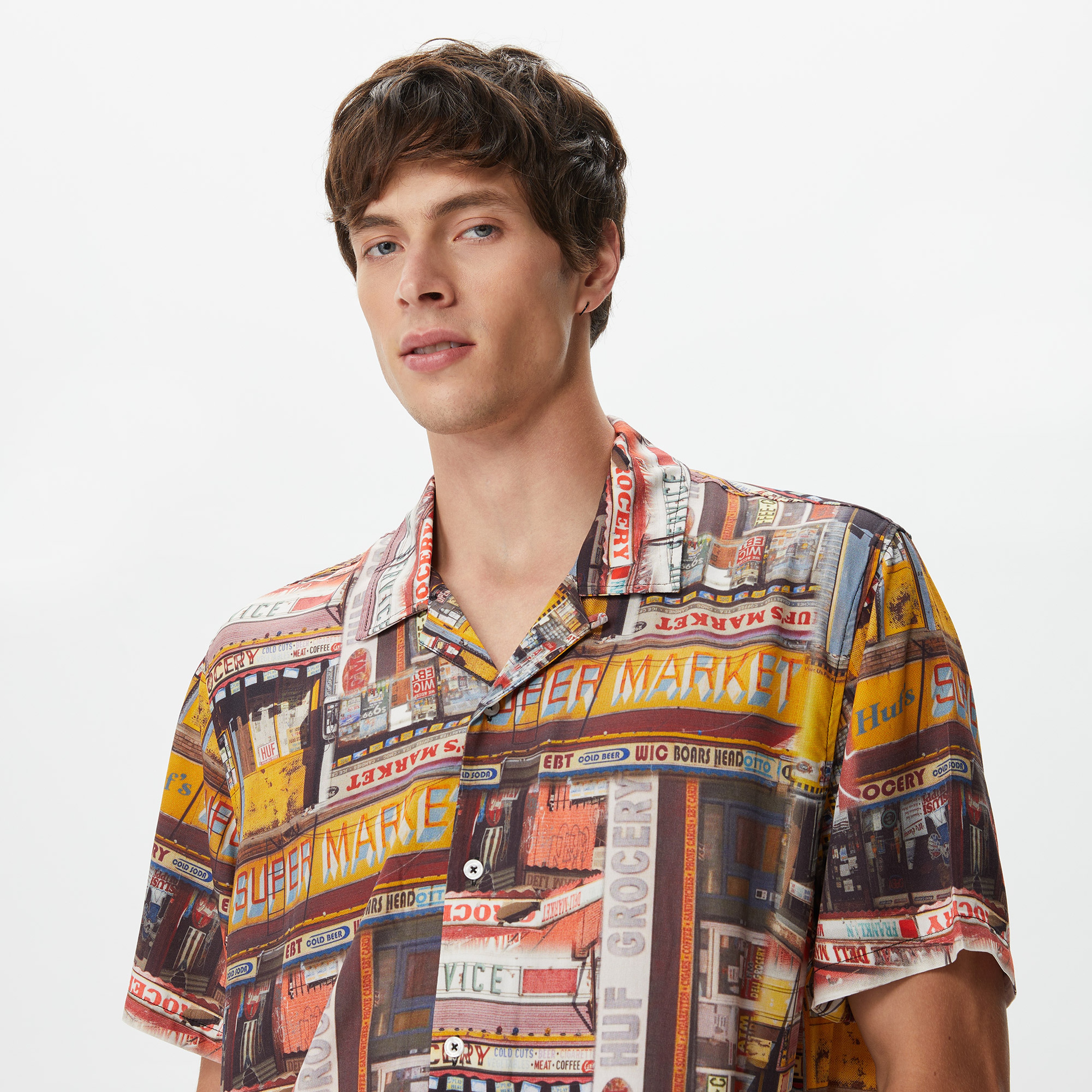 Huf Corner Store Resort Erkek Renkli Gömlek
