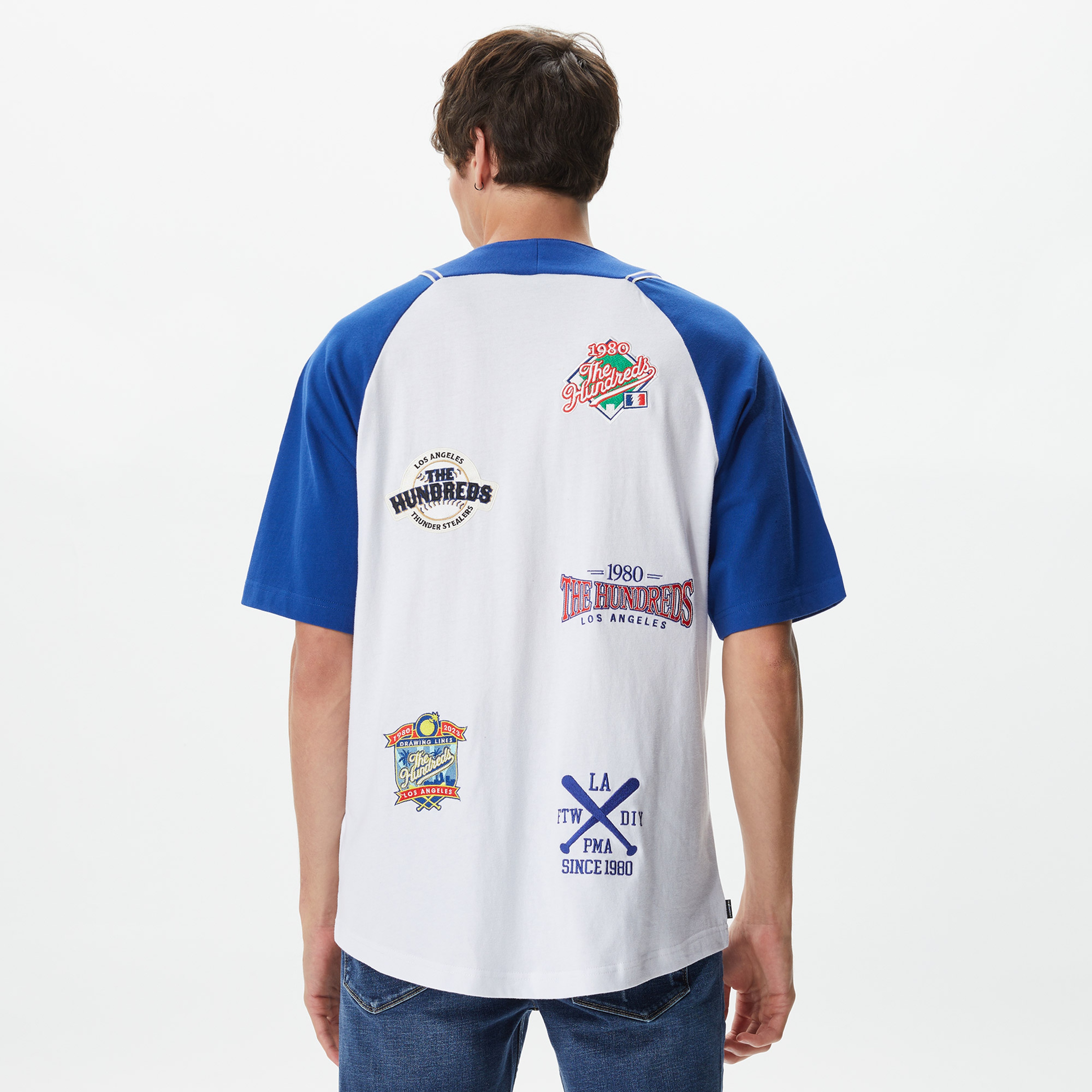 The Hundreds League Erkek Beyaz Gömlek