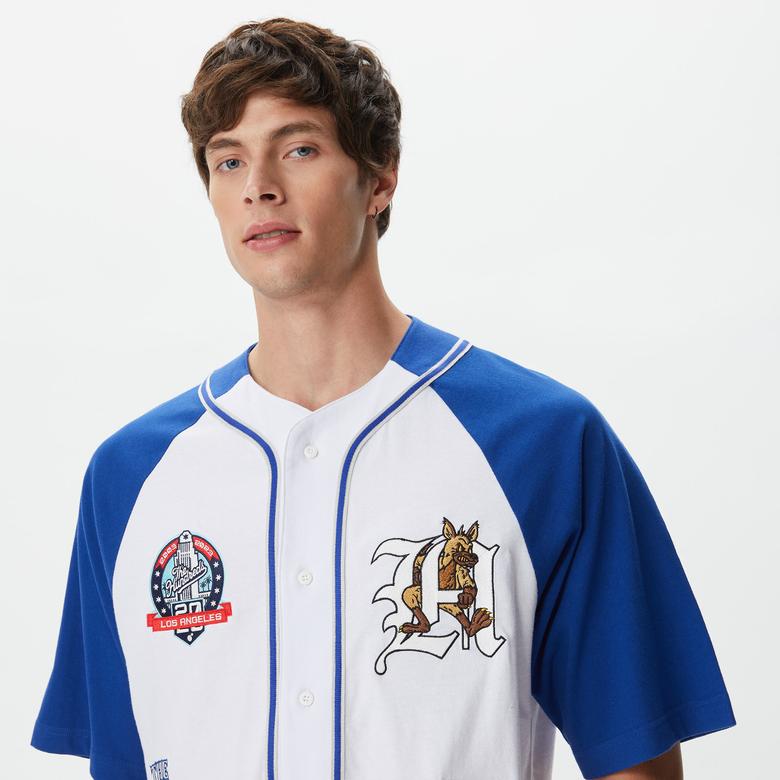 The Hundreds League Erkek Beyaz Gömlek