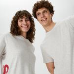 The Stay Line Soley Unisex Bej T-Shirt