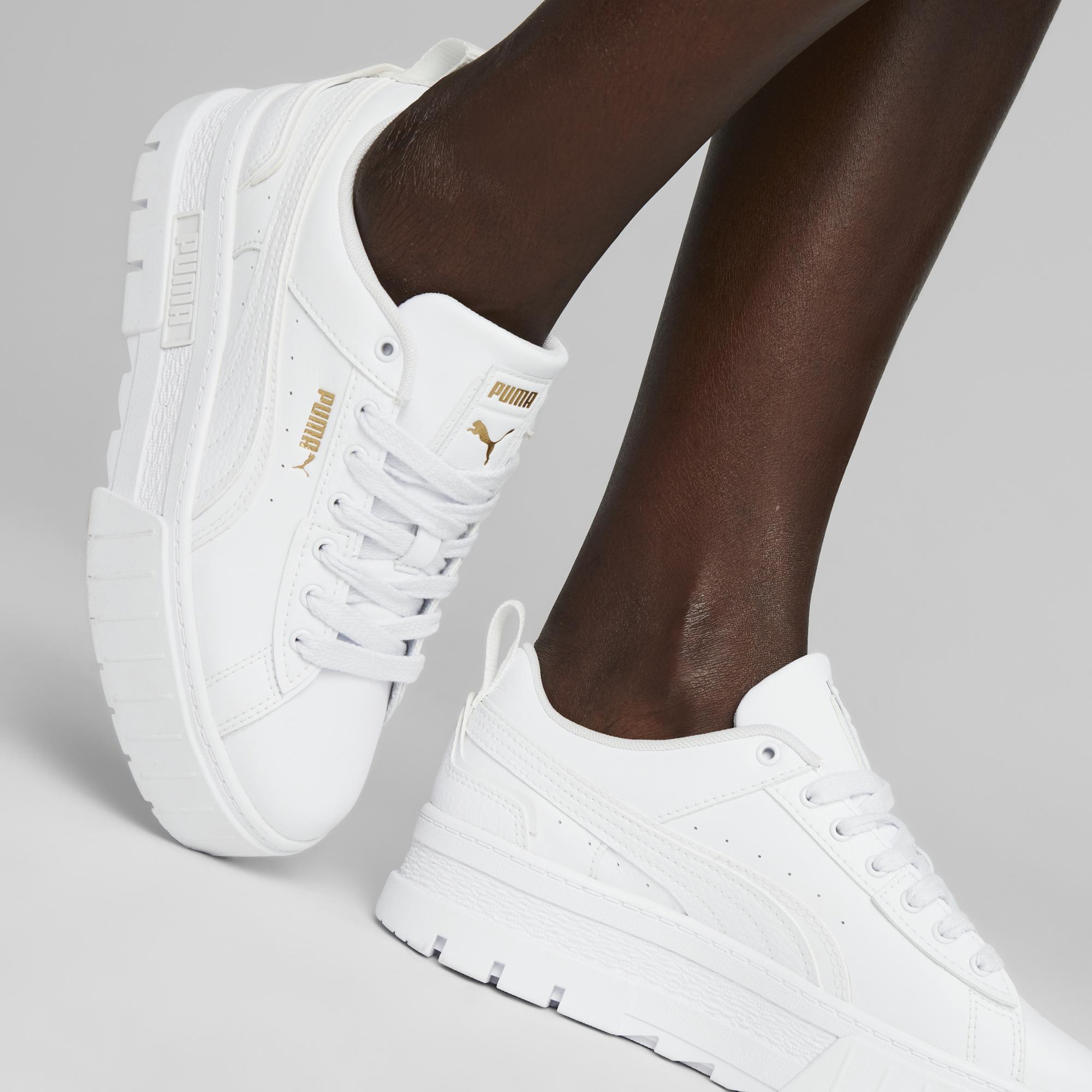 Puma Mayze Ut Mono Kadın Beyaz Sneaker