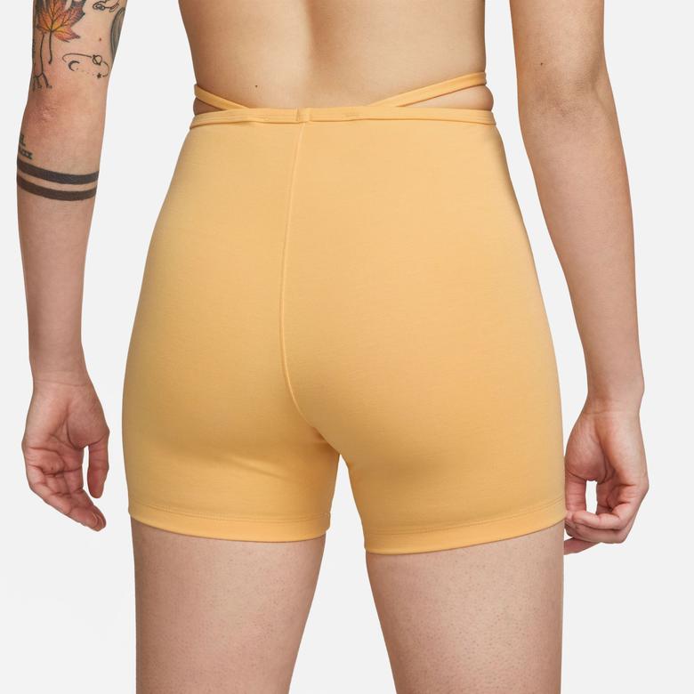 Nike Sportswear Crow Kadın Sarı Tayt