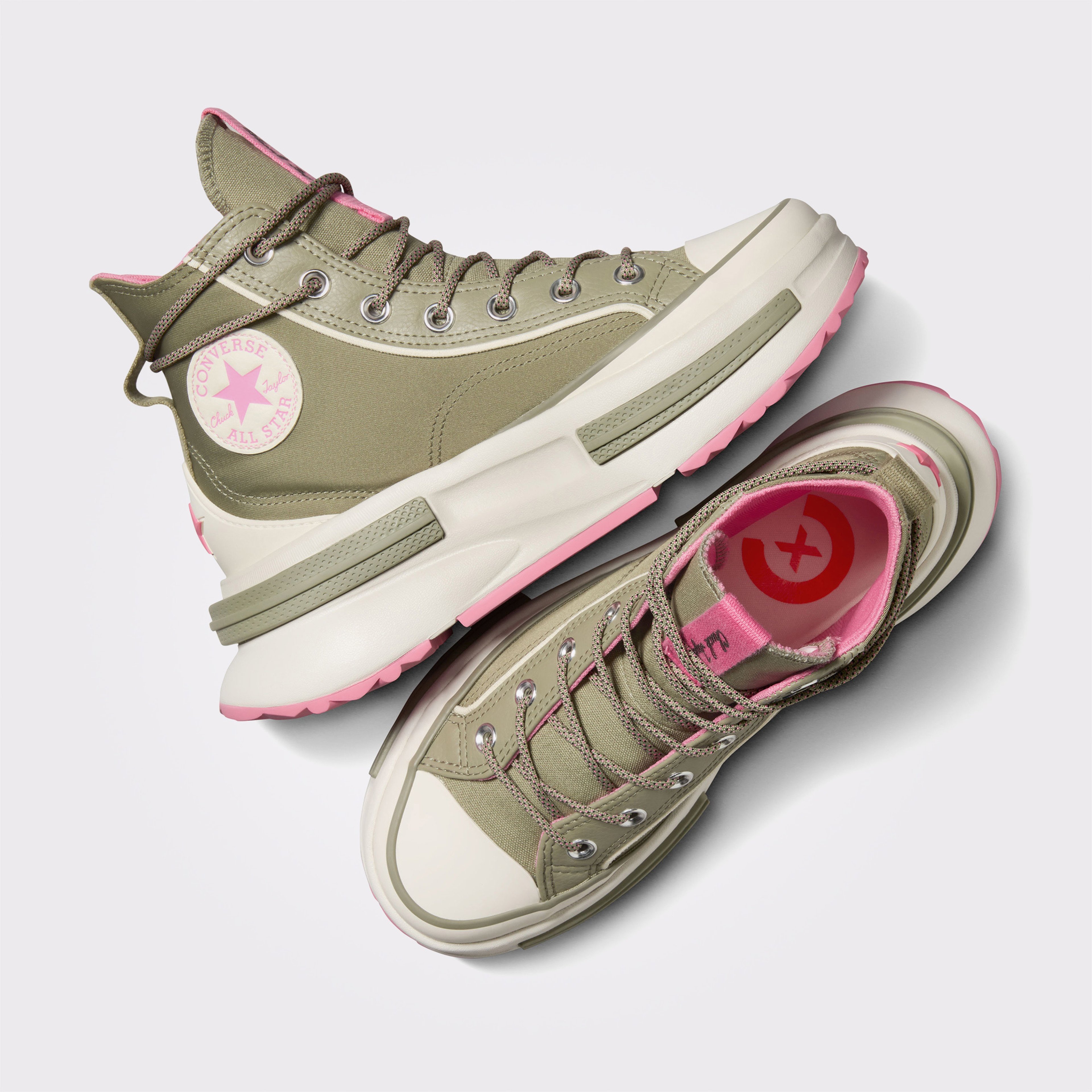 Converse Run Star Legacy Cx Platform Future Utility Kadın Yeşil Sneaker