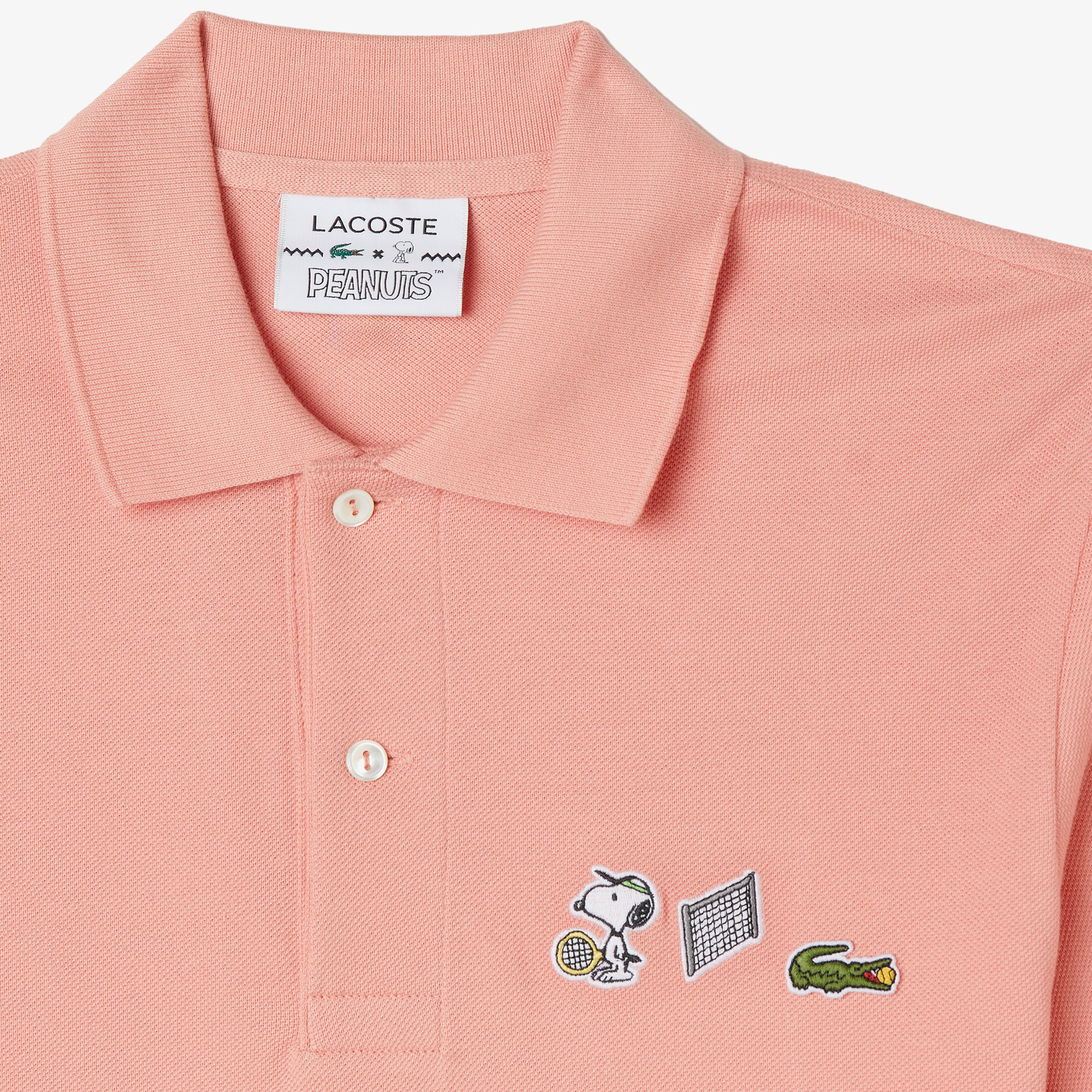 Lacoste Men's x Peanuts Relaxed Fit Organic Cotton Polo Shirt