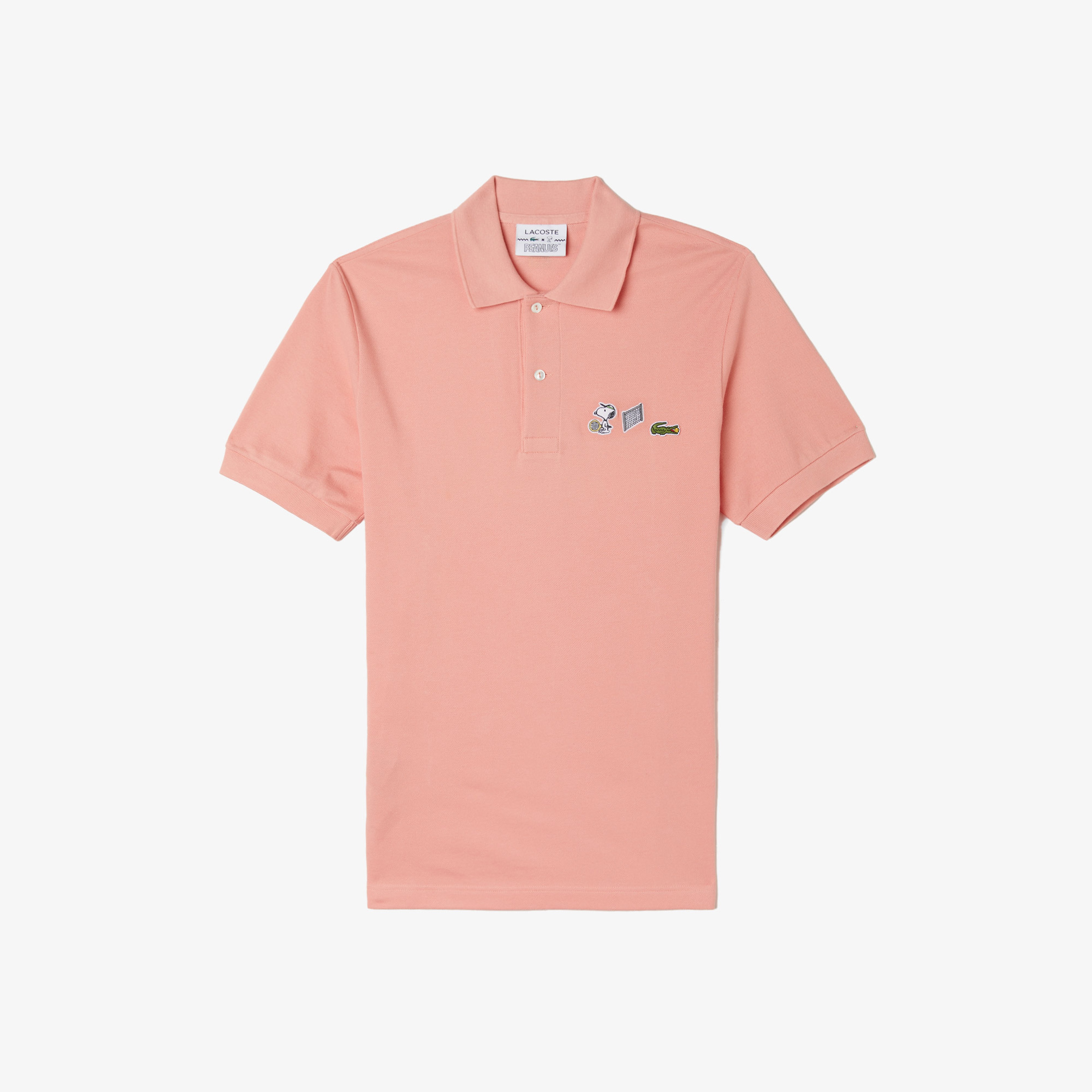 Lacoste Men's x Peanuts Relaxed Fit Organic Cotton Polo Shirt