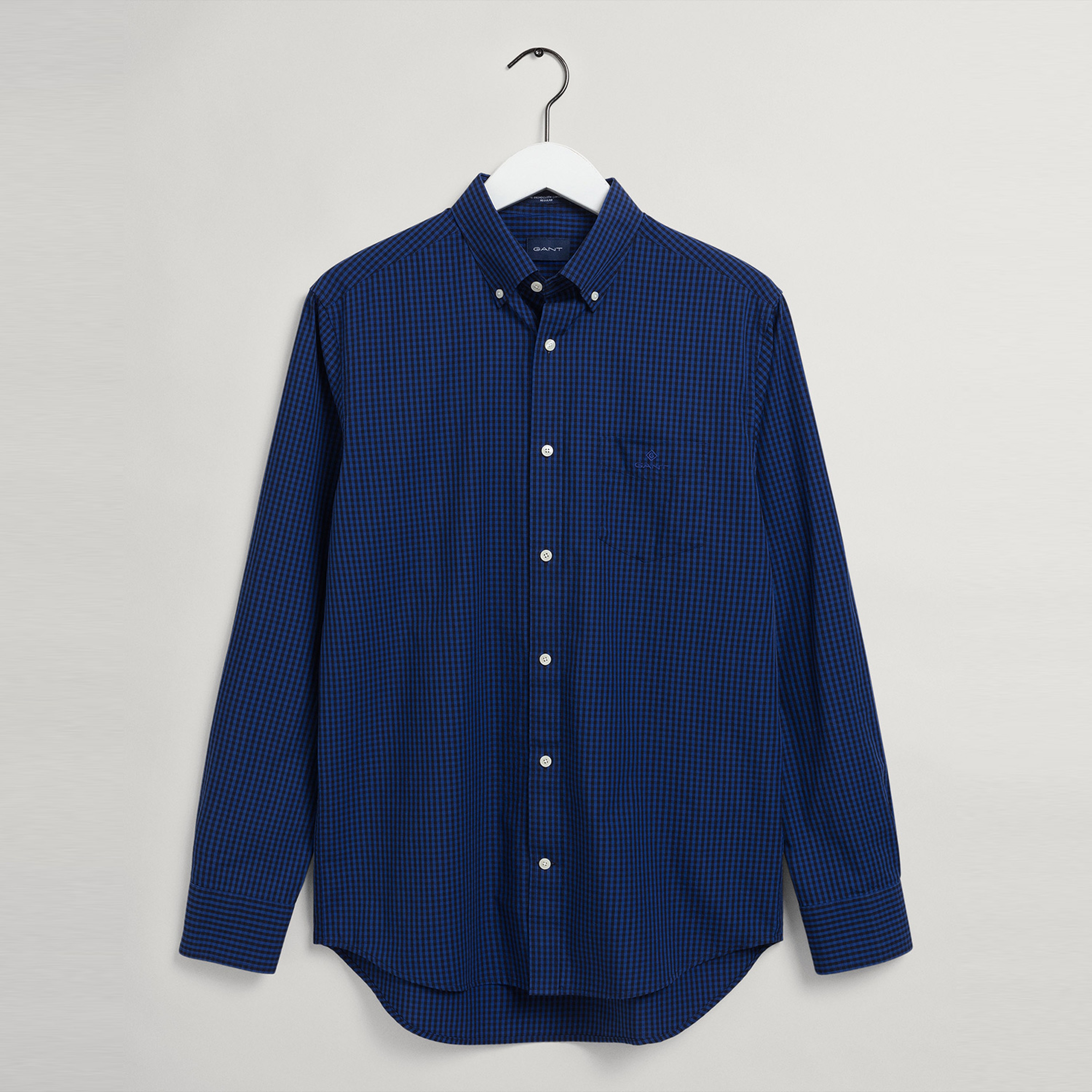 GANT Erkek Lacivert Regular Fit Gömlek