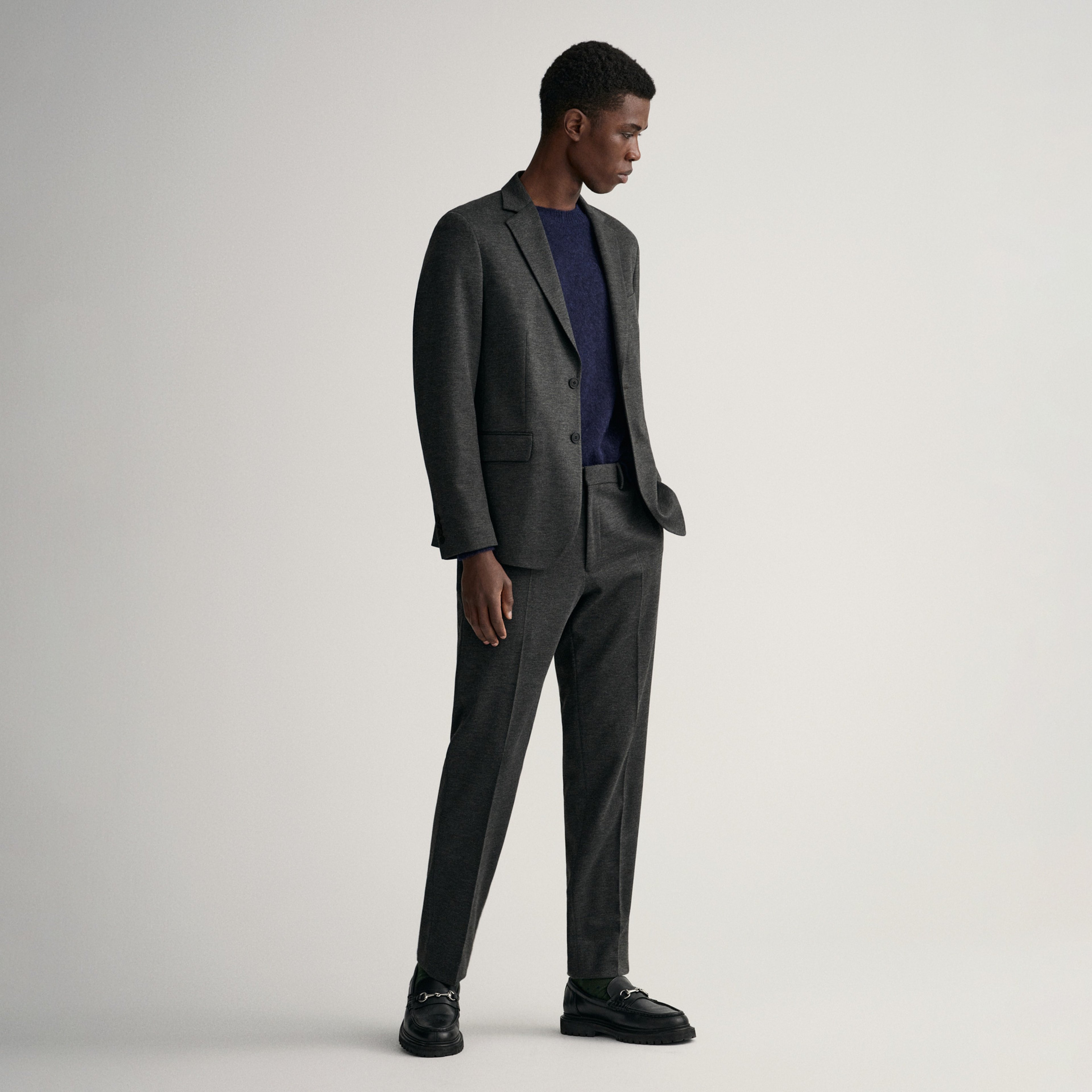 Gant Erkek Gri Slim Fit Pantolon