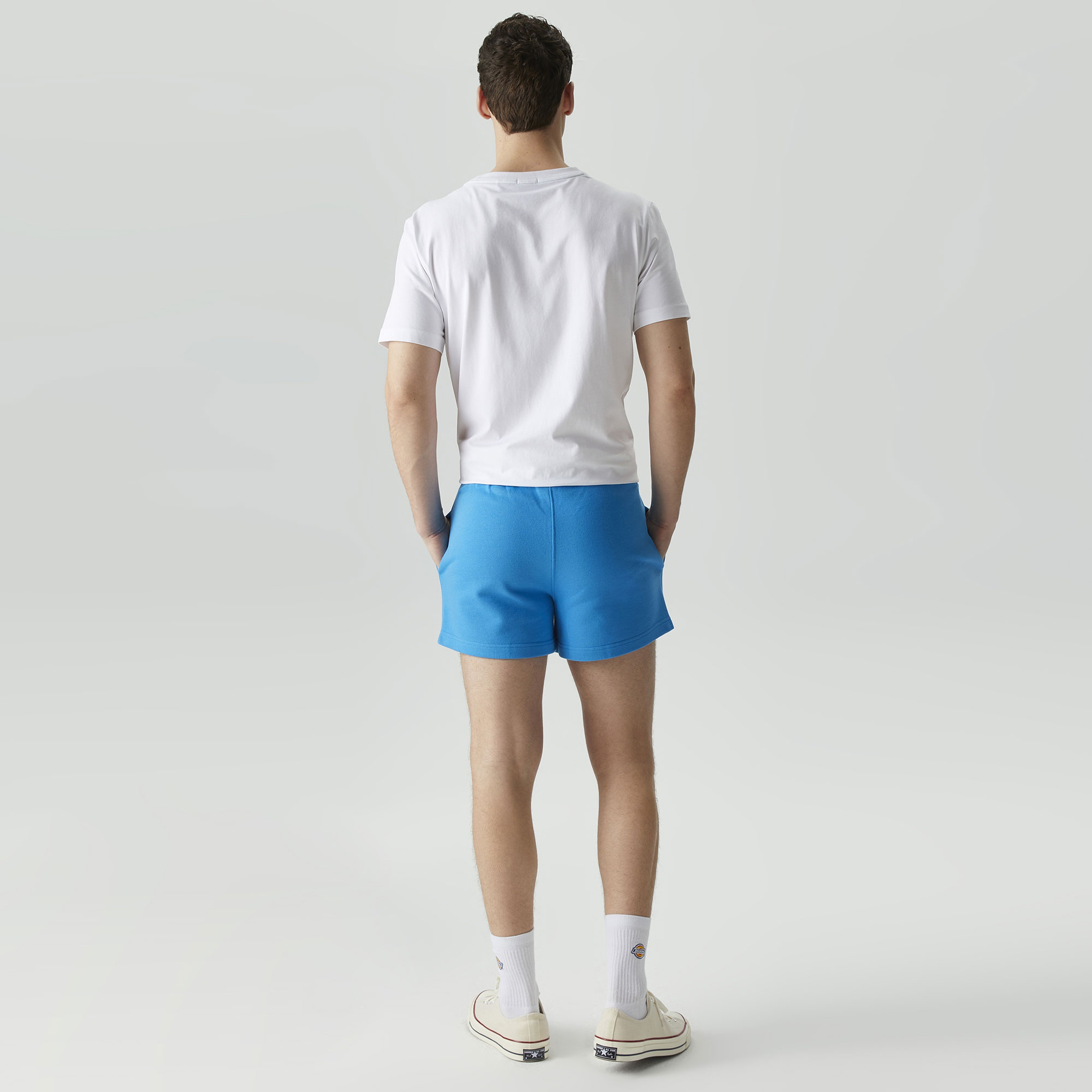 Soon To Be Announced Logo Erkek Mavi Şort