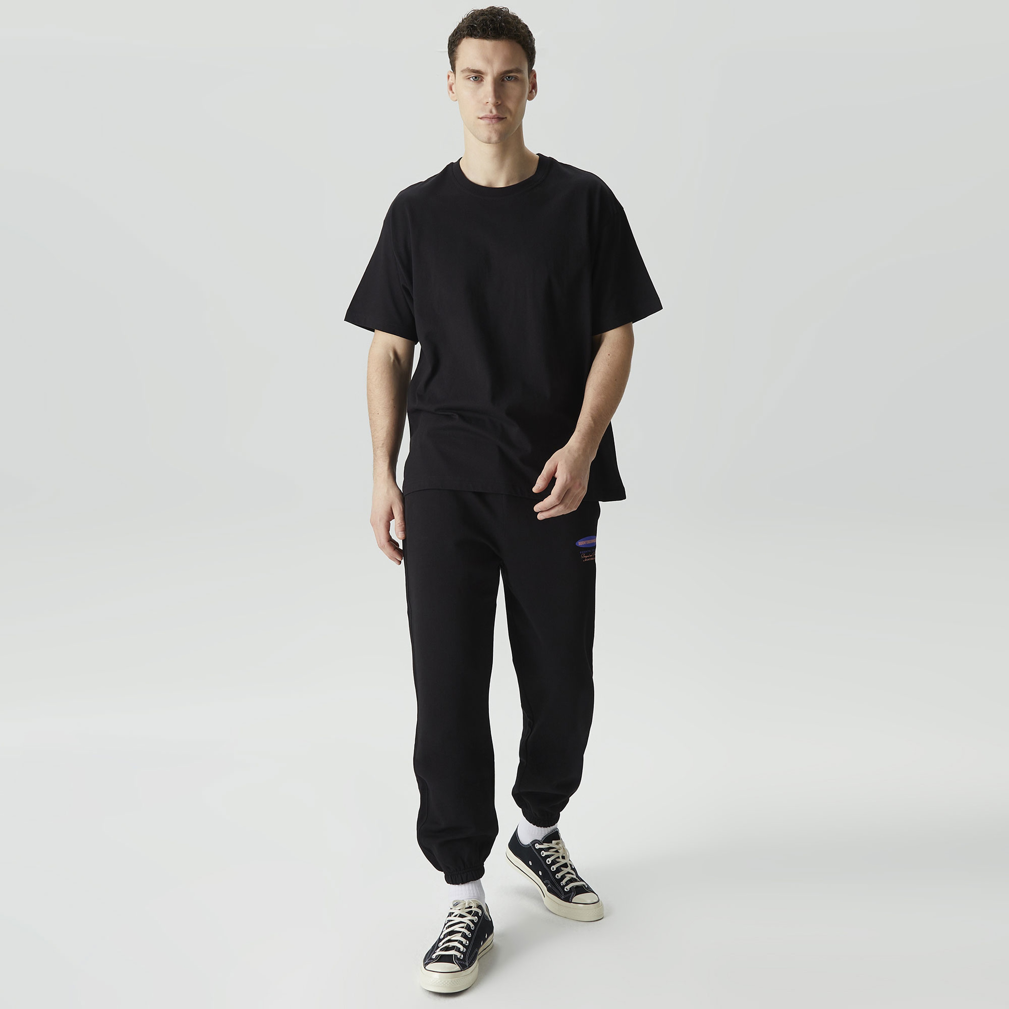 Soon To Be Announced Essentials Erkek Siyah Eşofman Altı