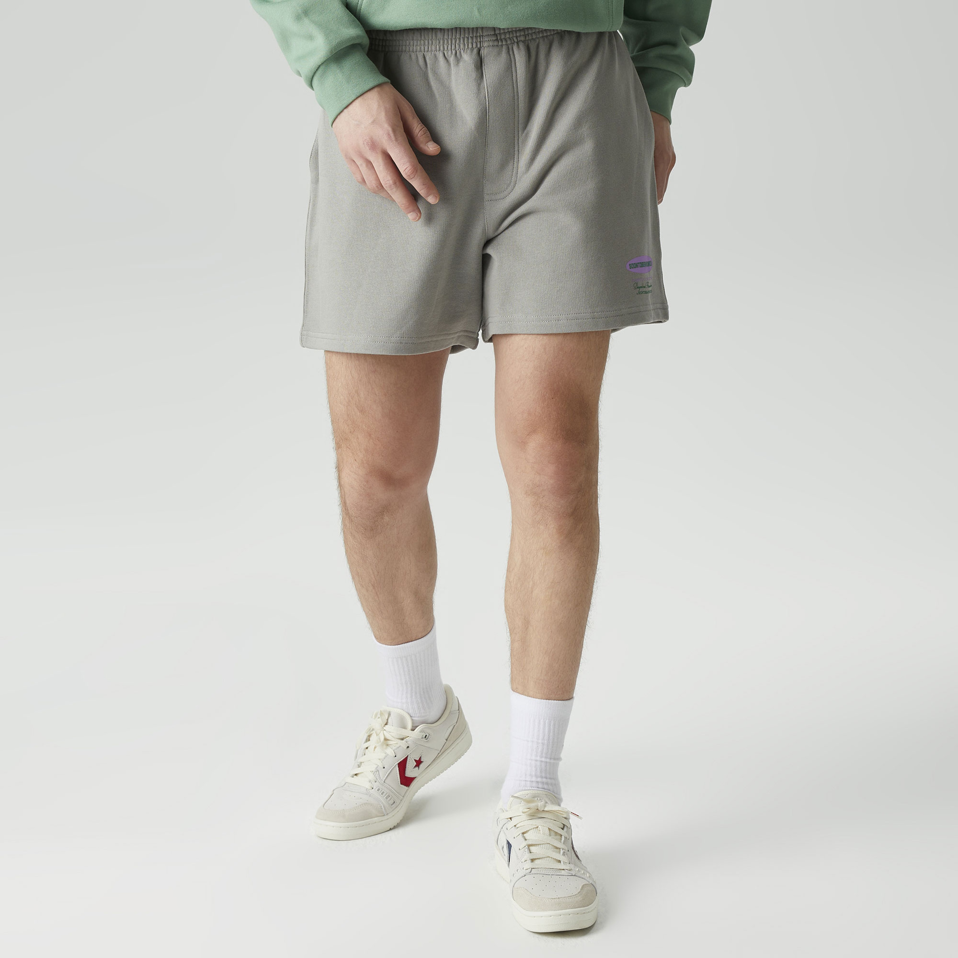 Soon To Be Announced Essentials Erkek Gri Şort