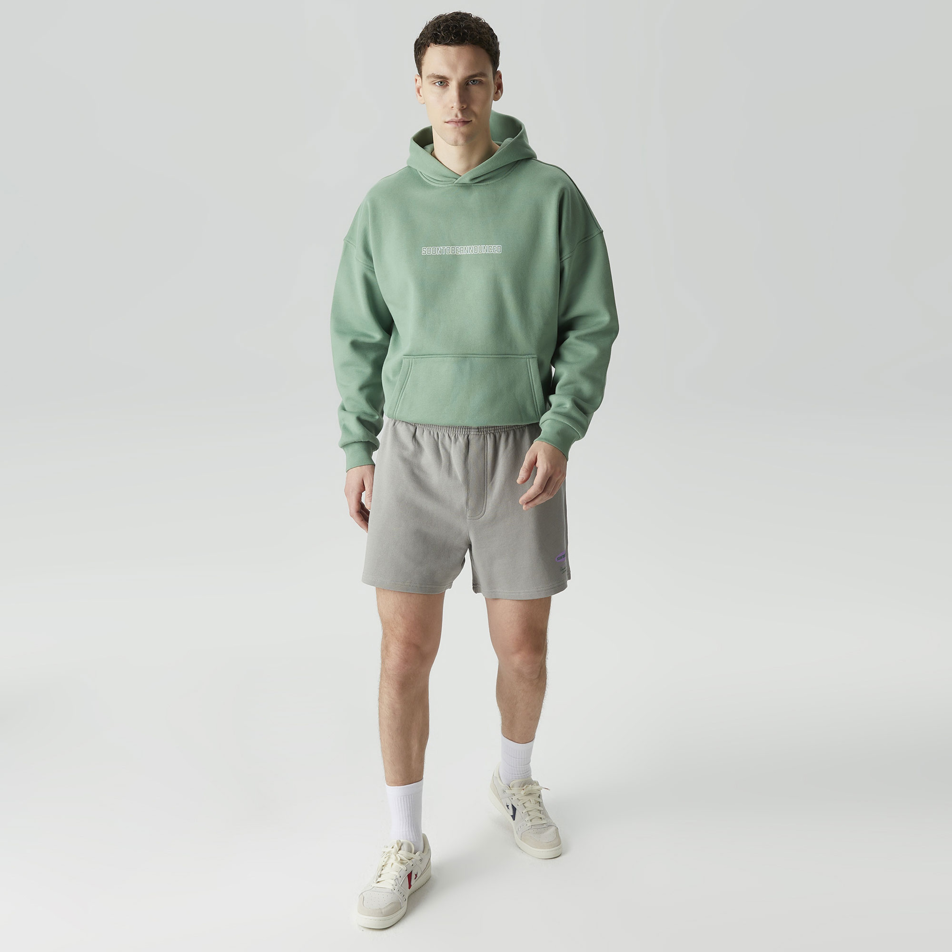 Soon To Be Announced Essentials Erkek Gri Şort