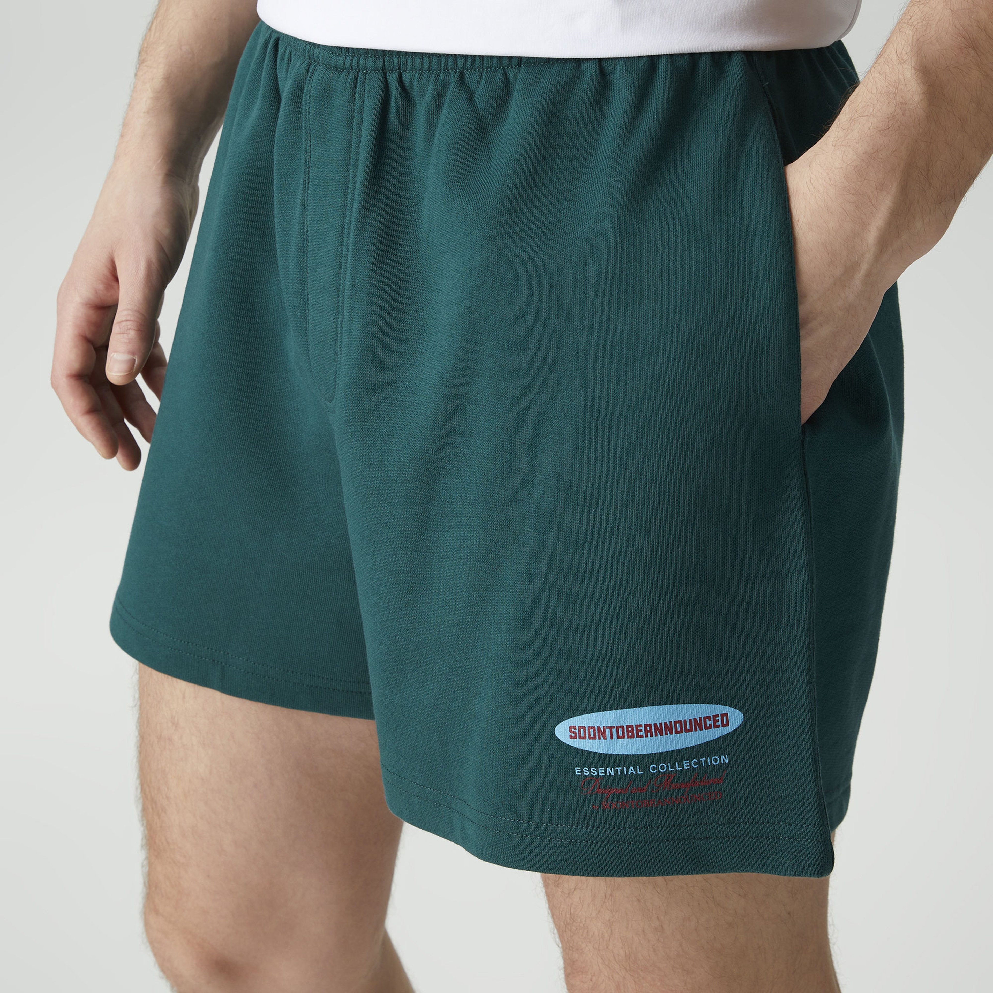 Soon To Be Announced Essentials Erkek Yeşil Şort