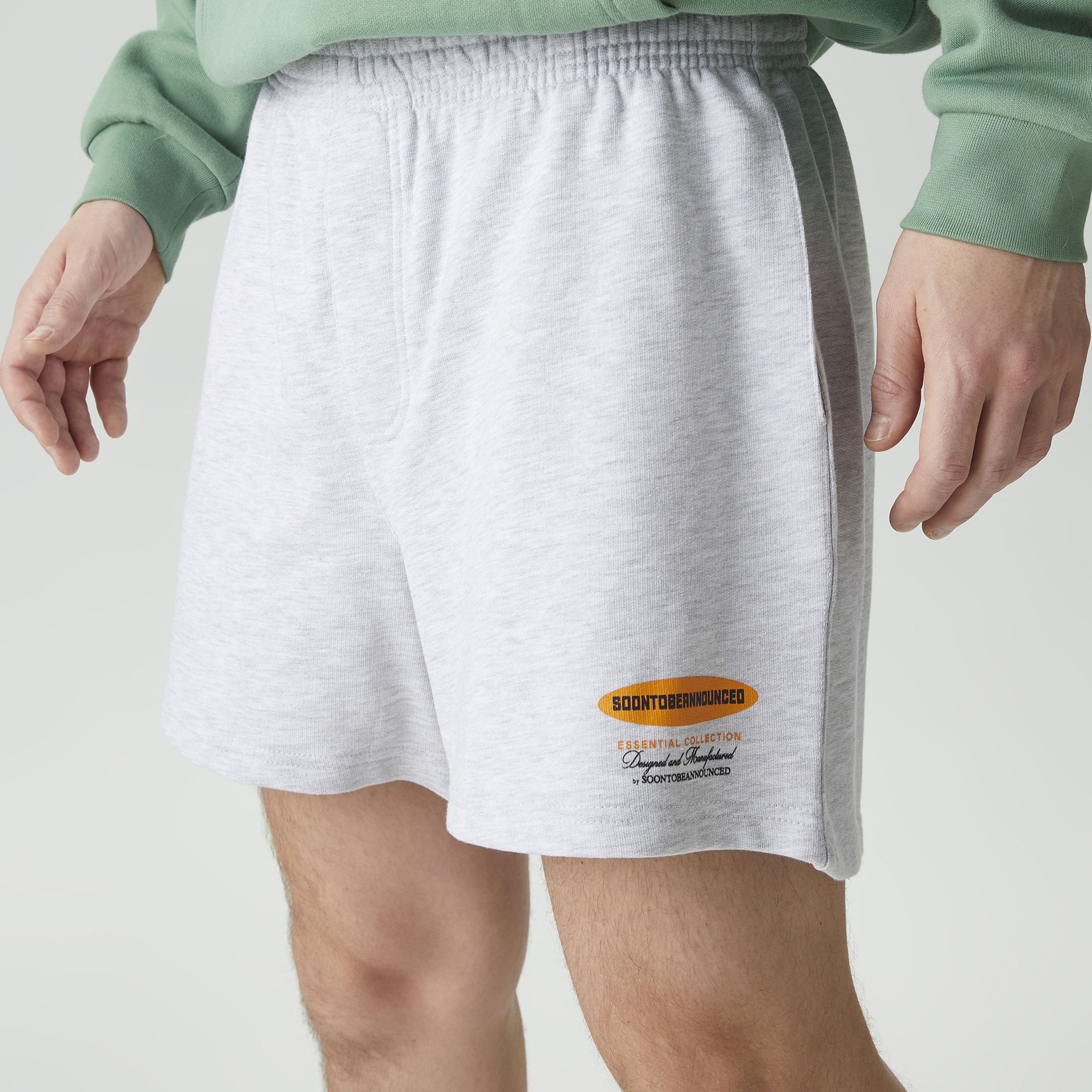 Soon To Be Announced Essentials Erkek Gri Şort