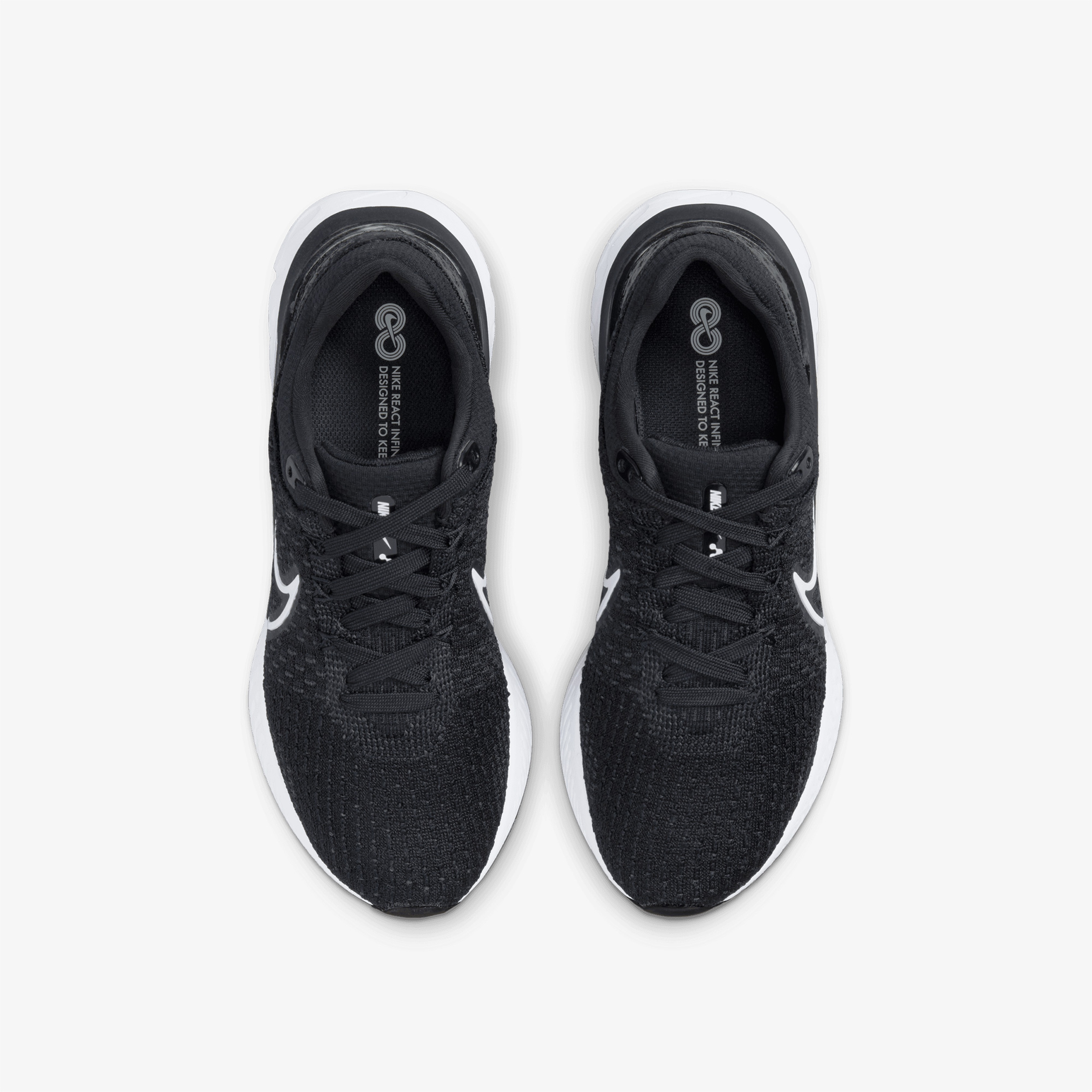 Nike React Infinity Run 3 Kadın Siyah Spor Ayakkabı