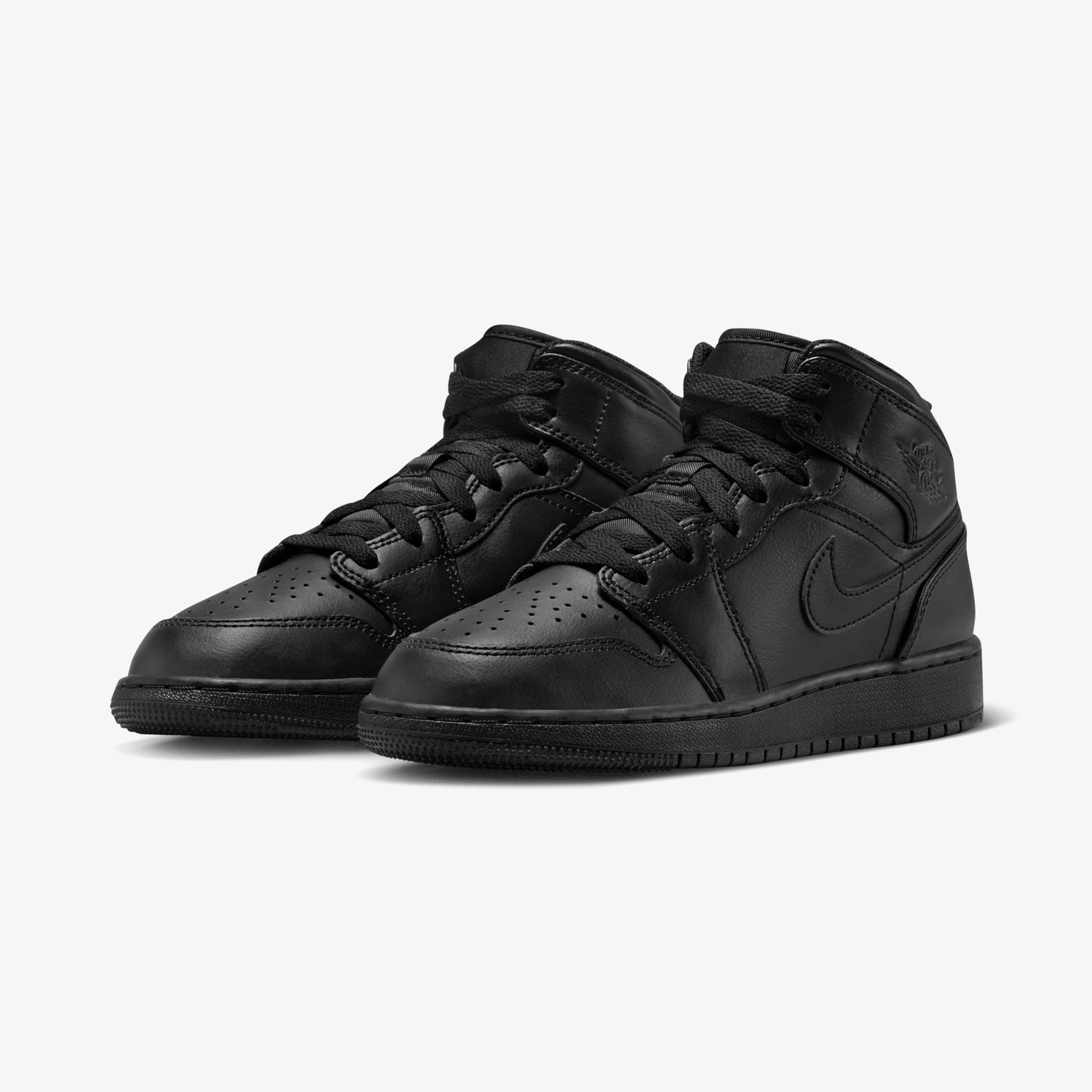 Jordan Air 1 Mid Siyah Spor Ayakkabı
