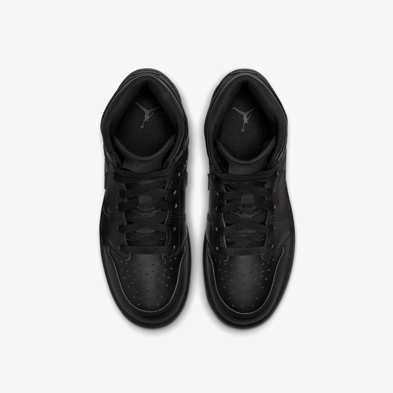Jordan Air Jordan 1 Mid Kadın Siyah Spor Ayakkabı