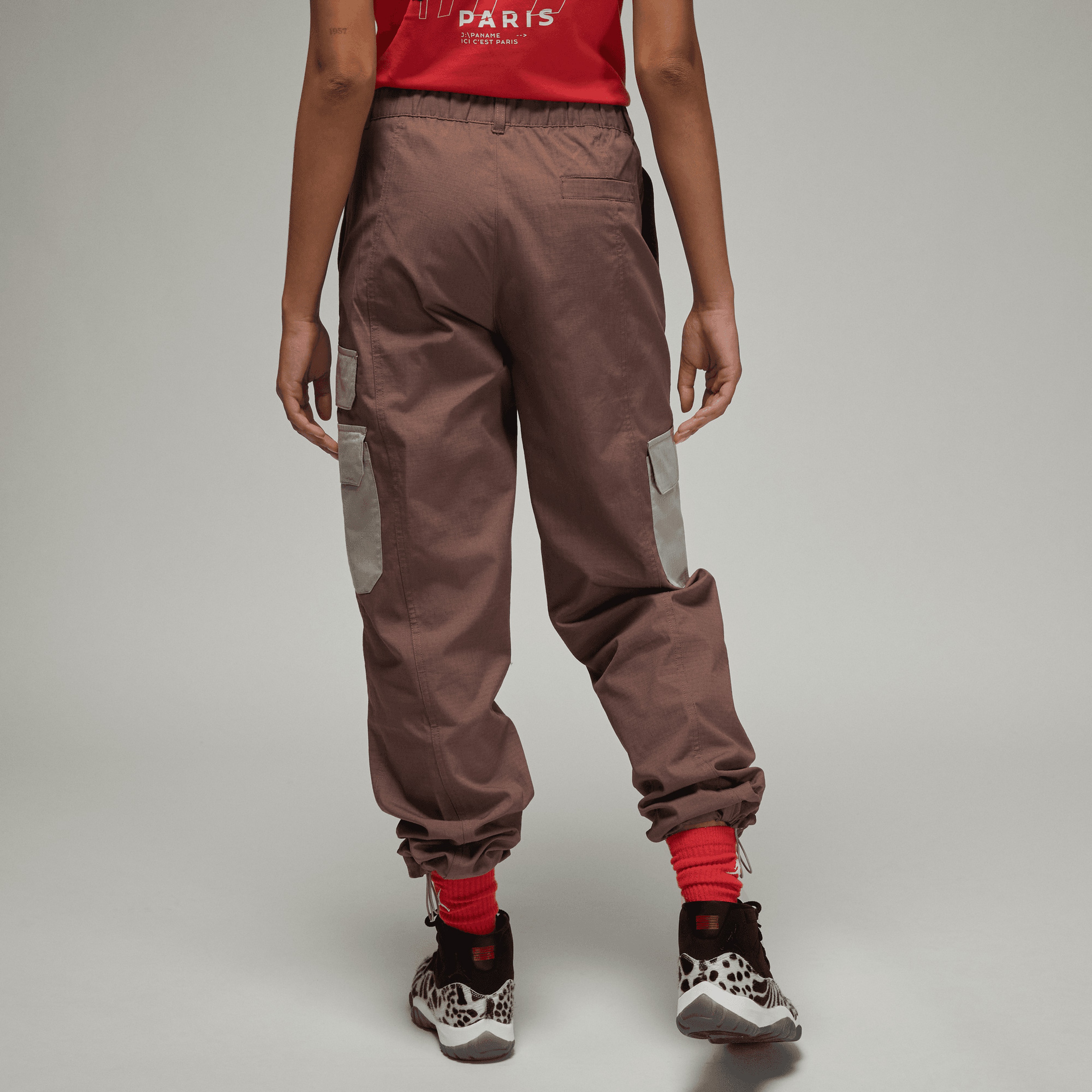 Jordan Paris Saint Germain Kadın Kahverengi Eşofman Altı