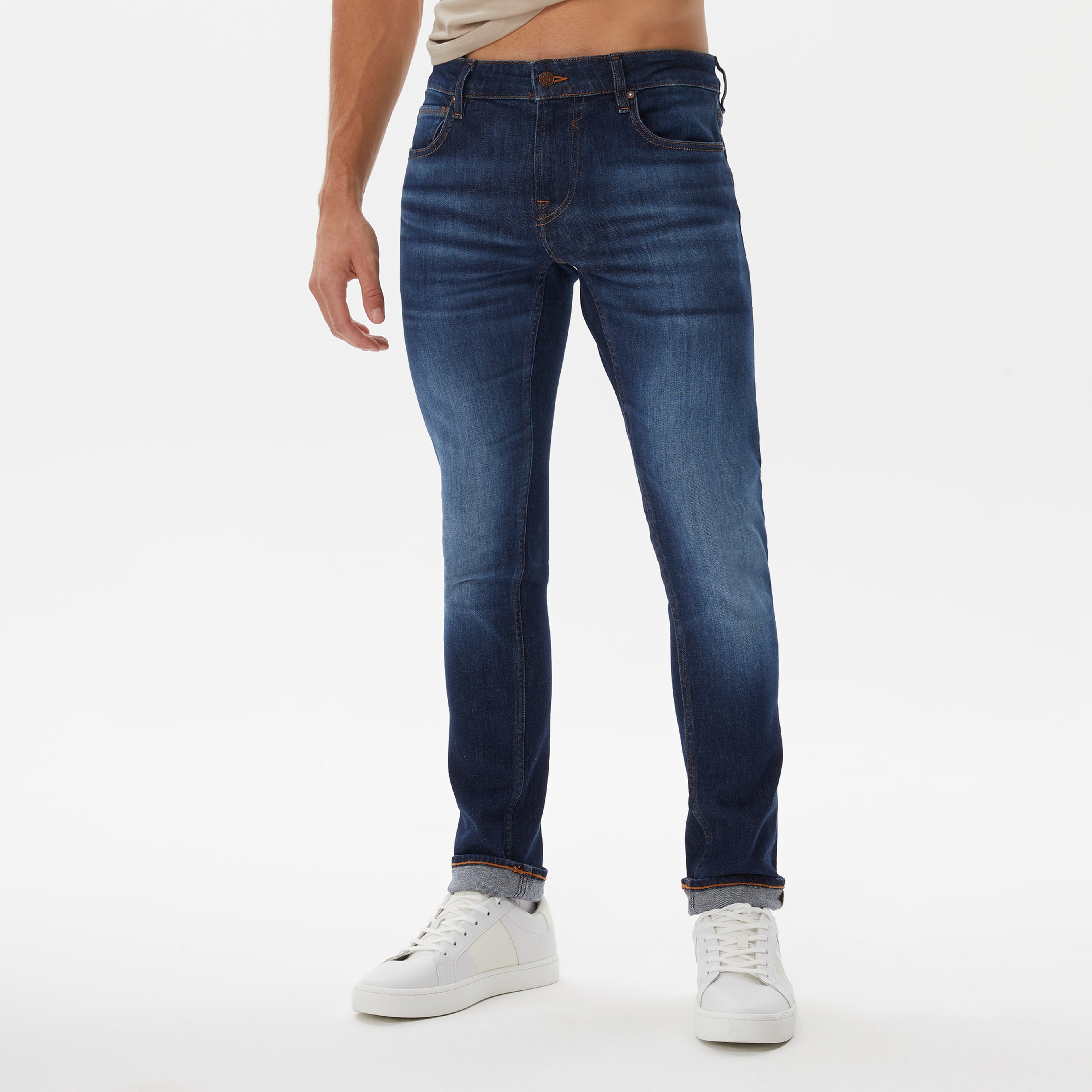 Guess Erkek Lacivert Pantolon