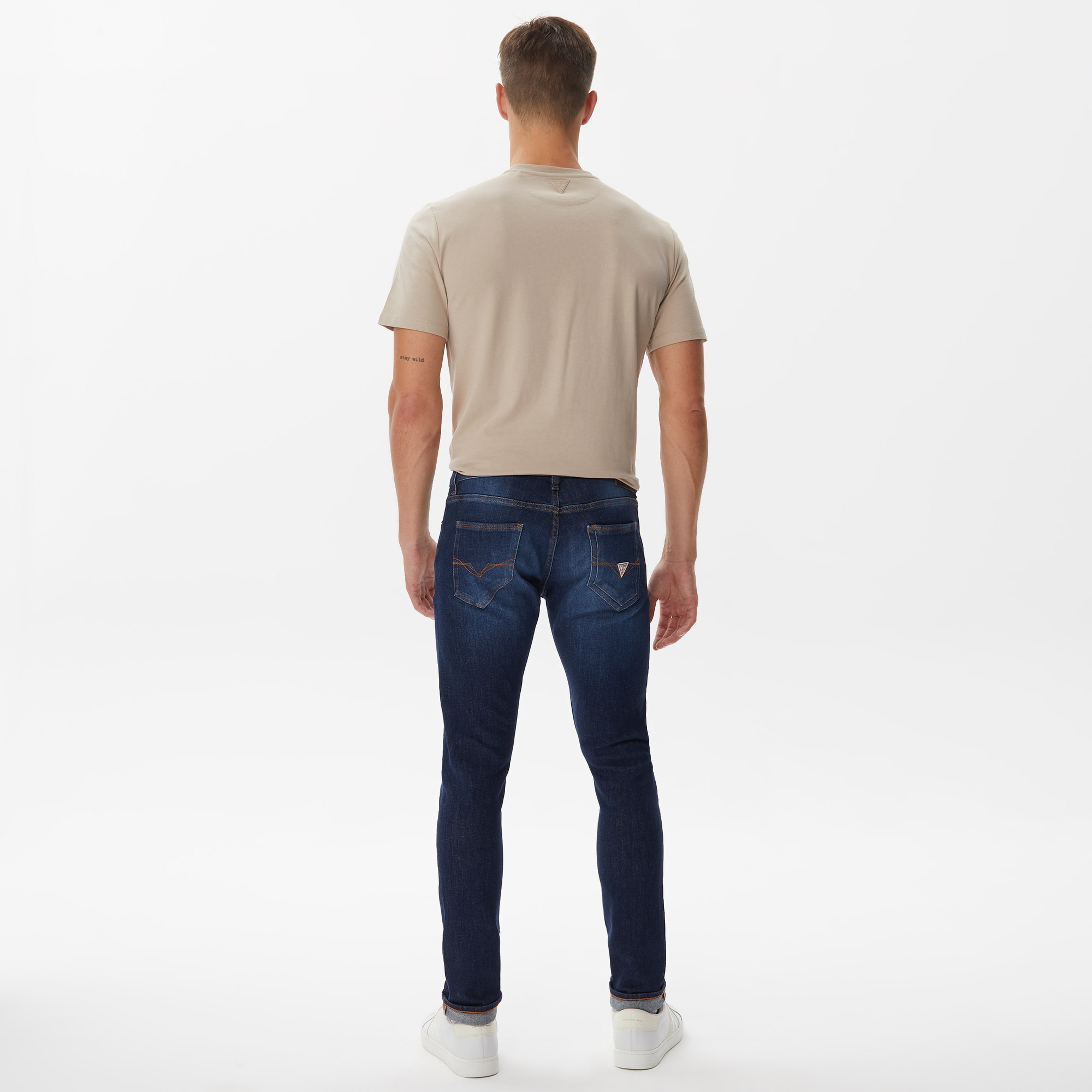 Guess Erkek Lacivert Pantolon