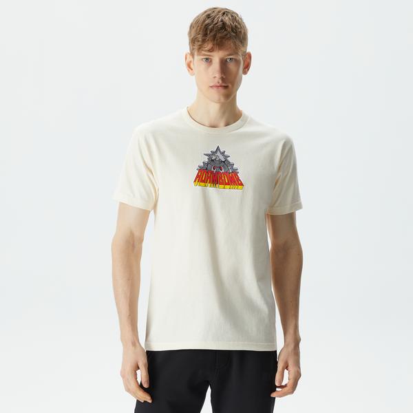 The Hundreds Mecha Bomb Erkek Krem T-Shirt