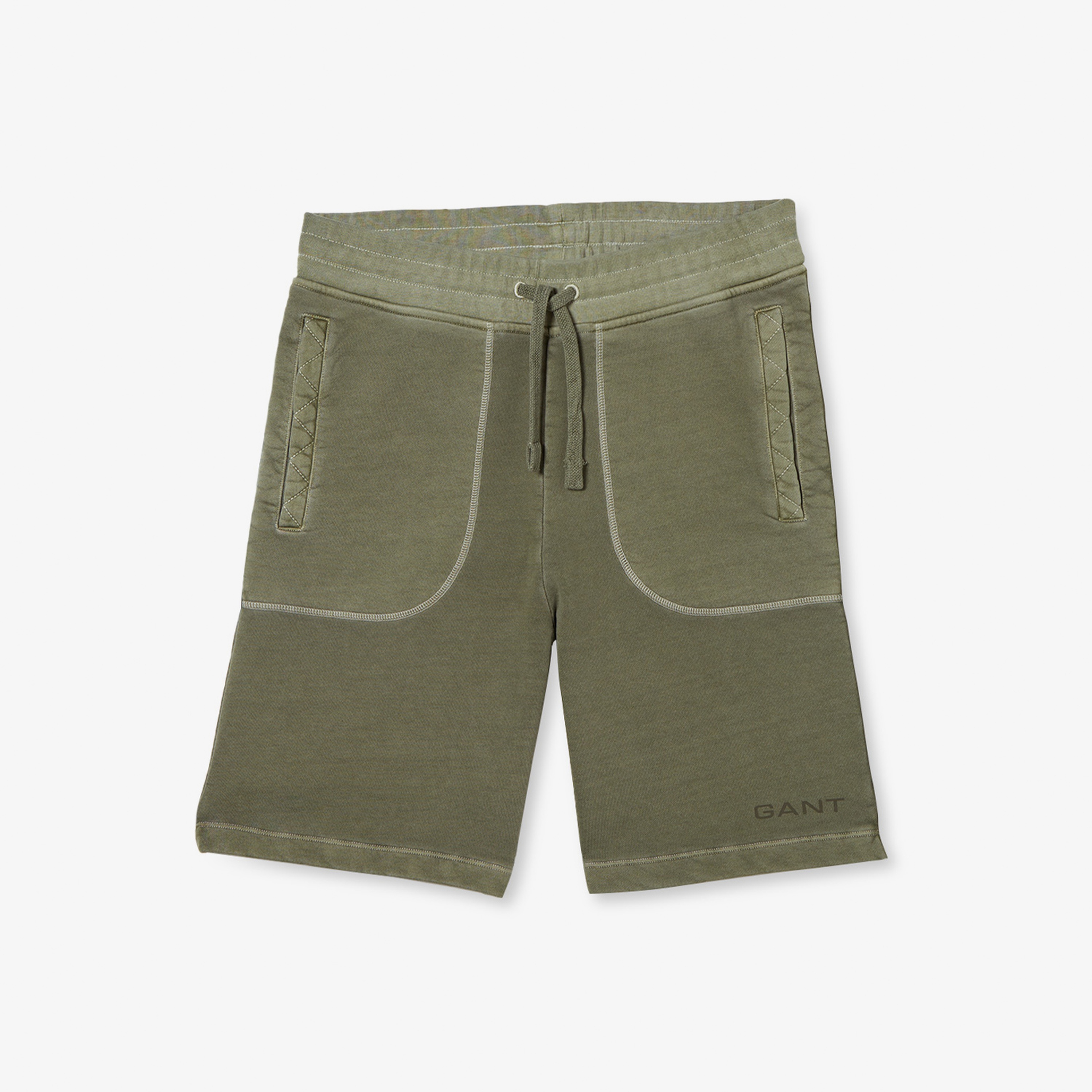 GANT Erkek Yeşil Logolu Şort