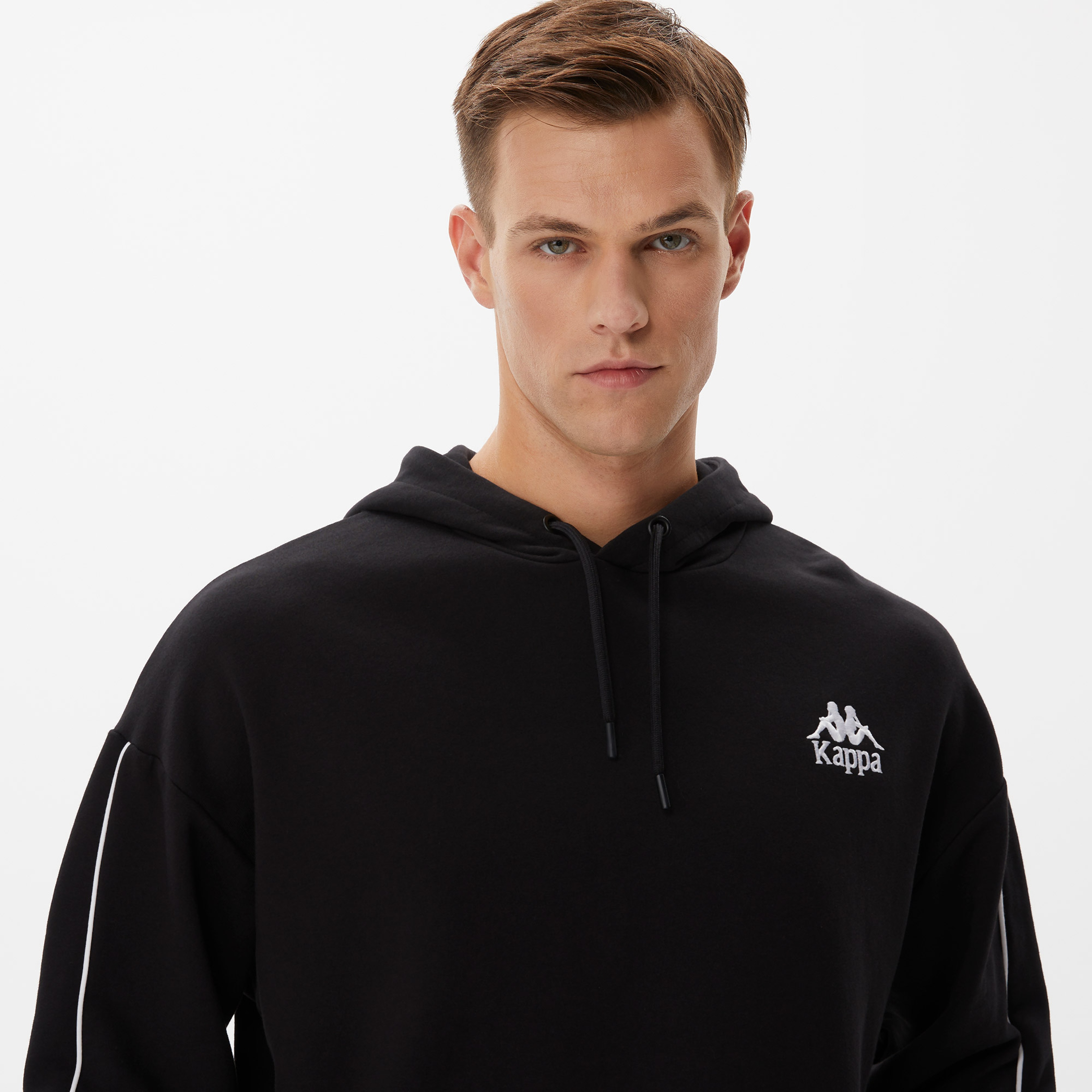Kappa Erkek Siyah Sweatshirt