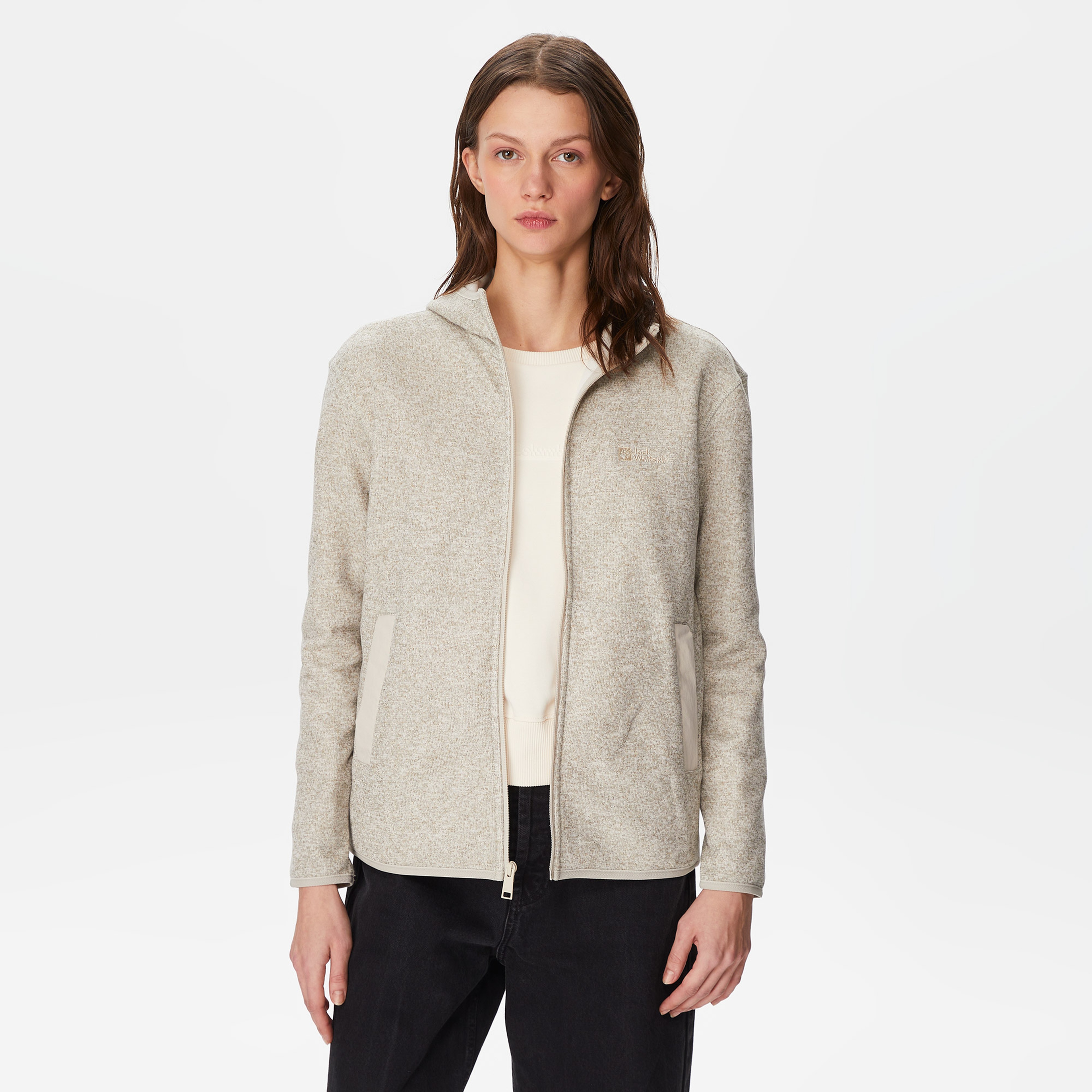 Jack Wolfskin Tannenspur Kadın Bej Ceket