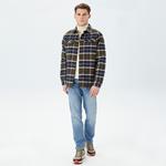 Jack Wolfskin Van View Shirt Erkek Mavi Gömlek