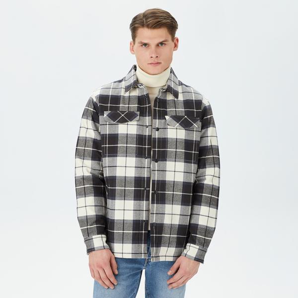 Jack Wolfskin Van View Shirt Erkek Beyaz Gömlek