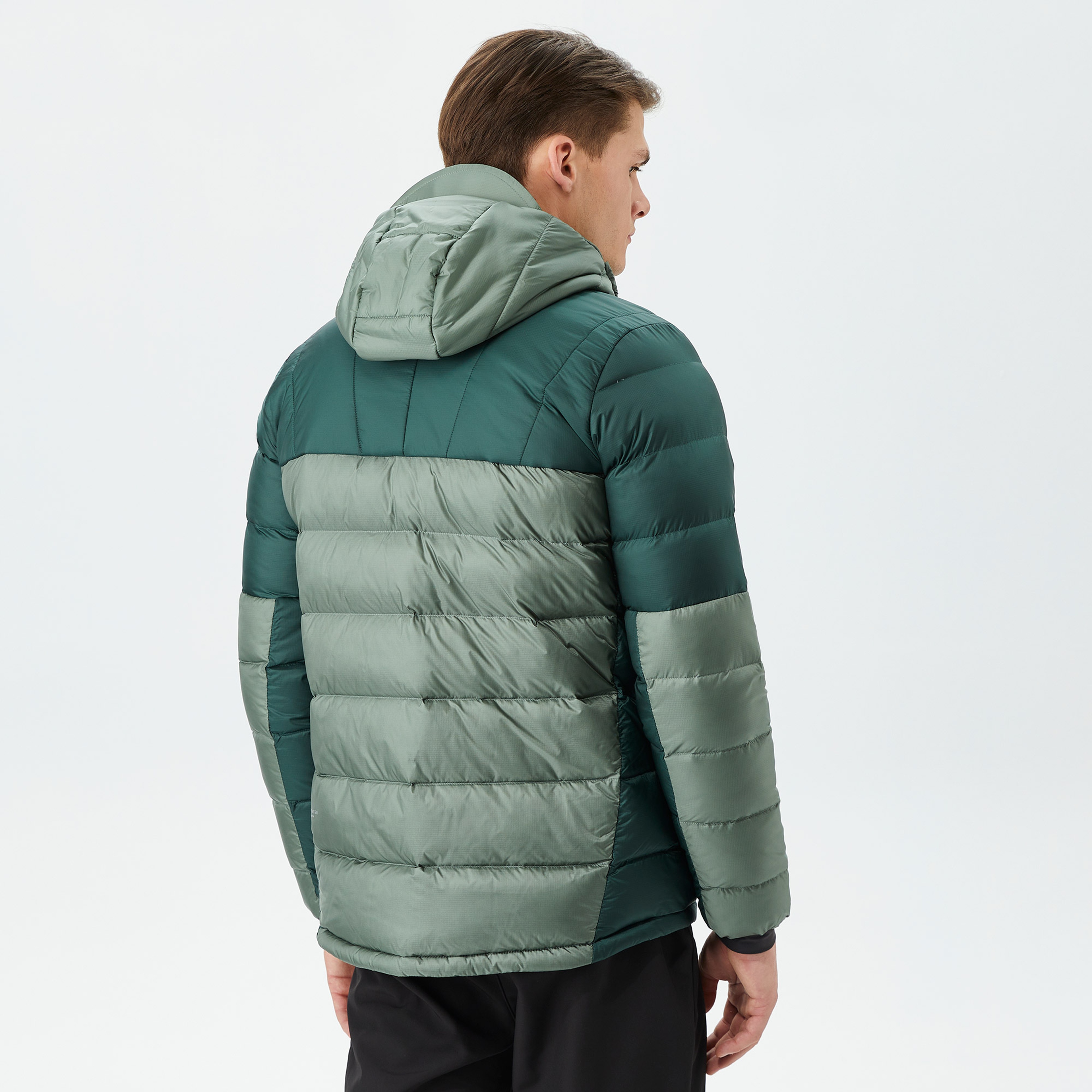 Jack Wolfskin Nebelhorn Down Hoody Erkek Yeşil Mont