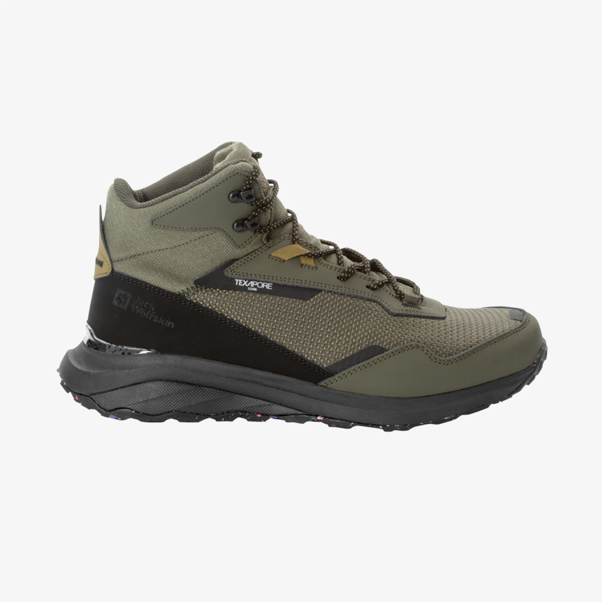 Jack Wolfskin Dromoventure Texapore Mid Erkek Haki Bot414059661