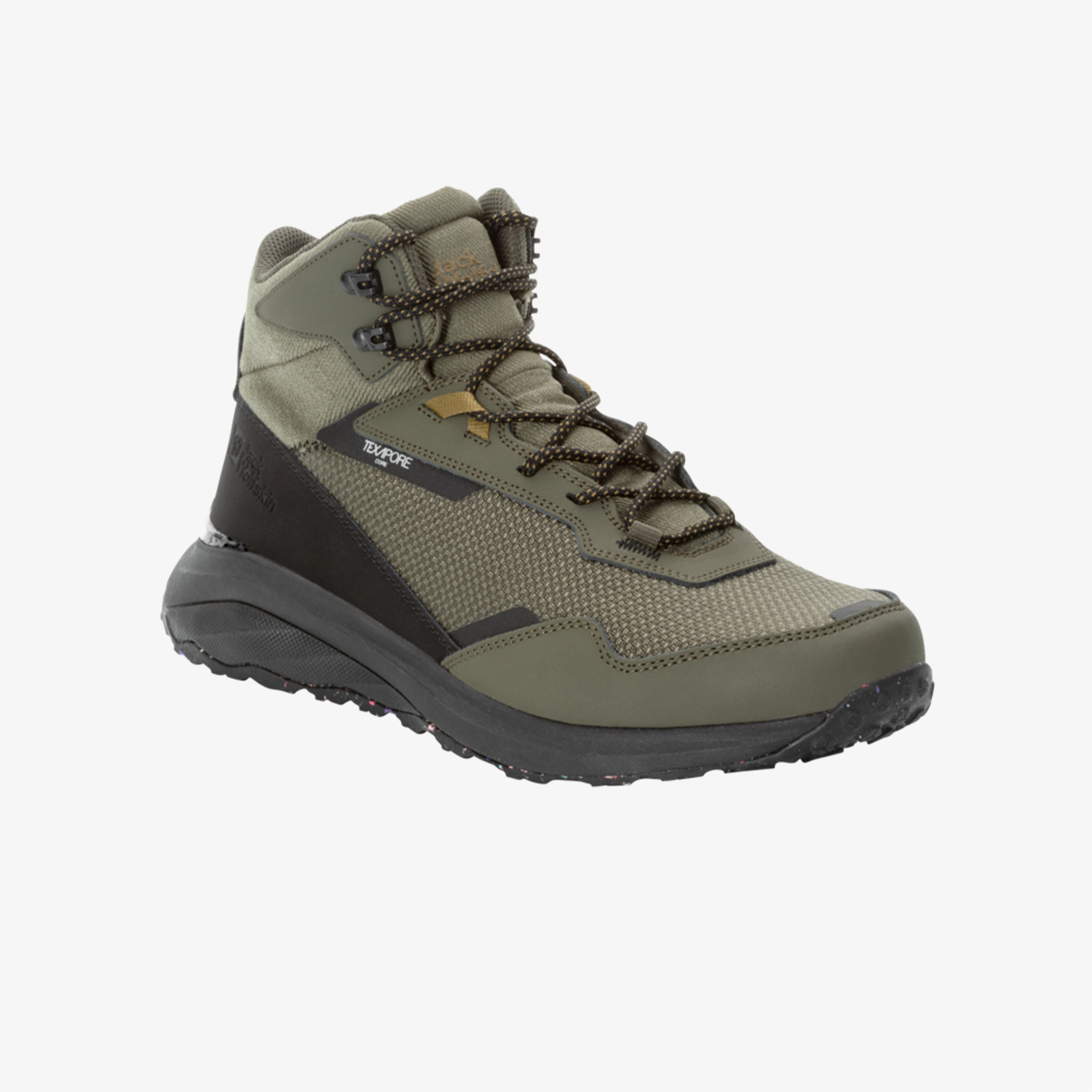 Jack Wolfskin Dromoventure Texapore Mid Erkek Haki Bot414059661