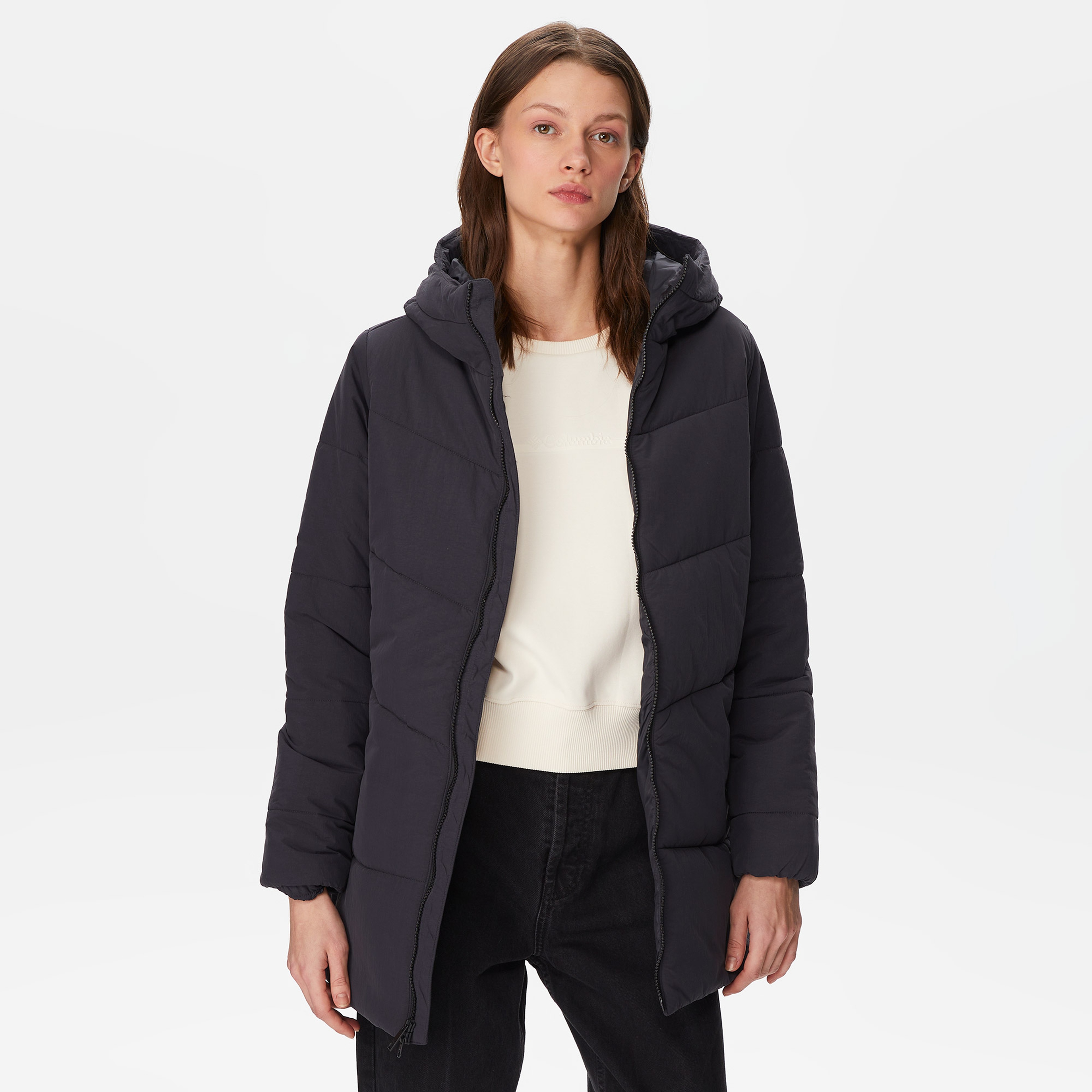 Jack Wolfskin Karolinger Long Kadın Gri Mont