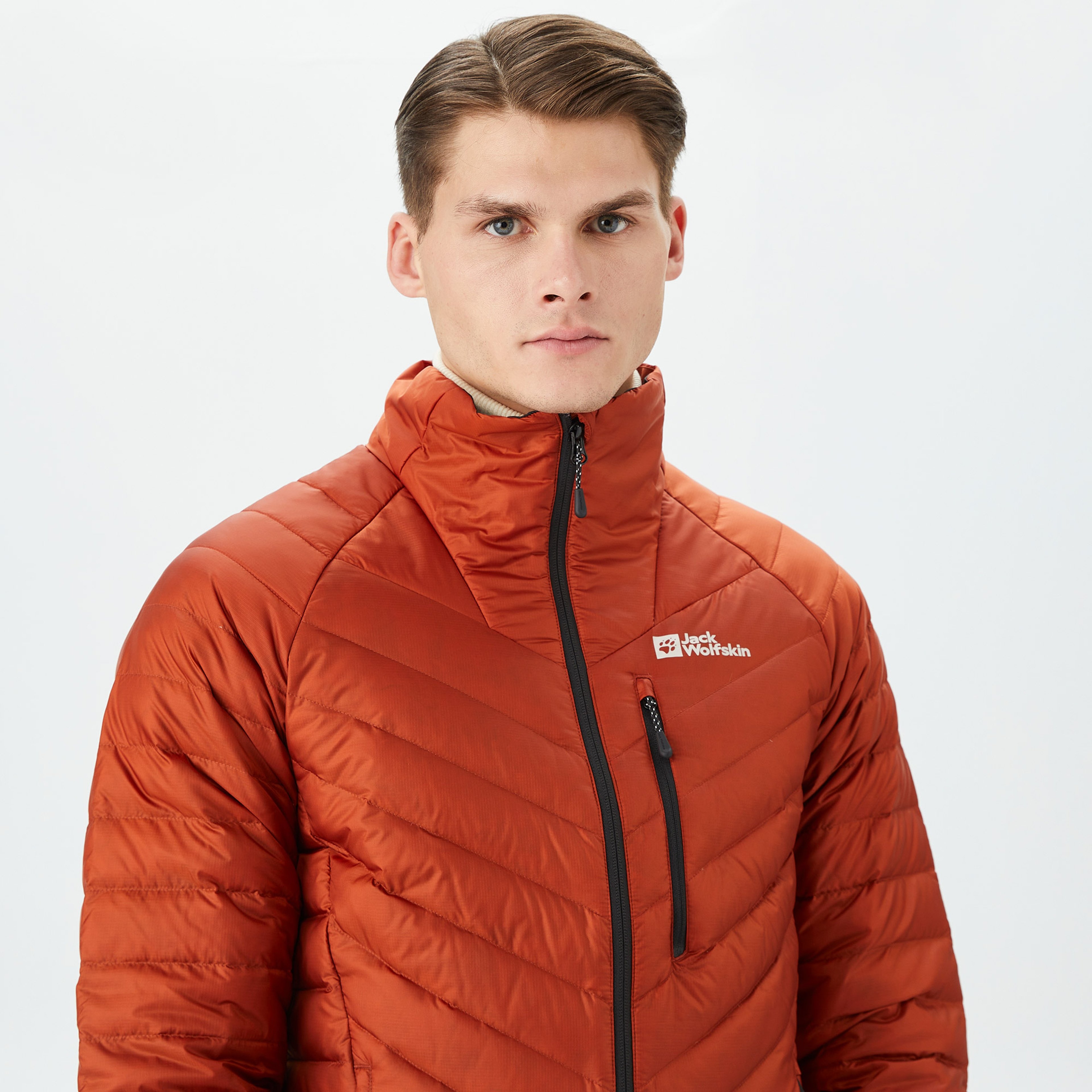 Jack Wolfskin Passamani Down Erkek Kırmızı Mont