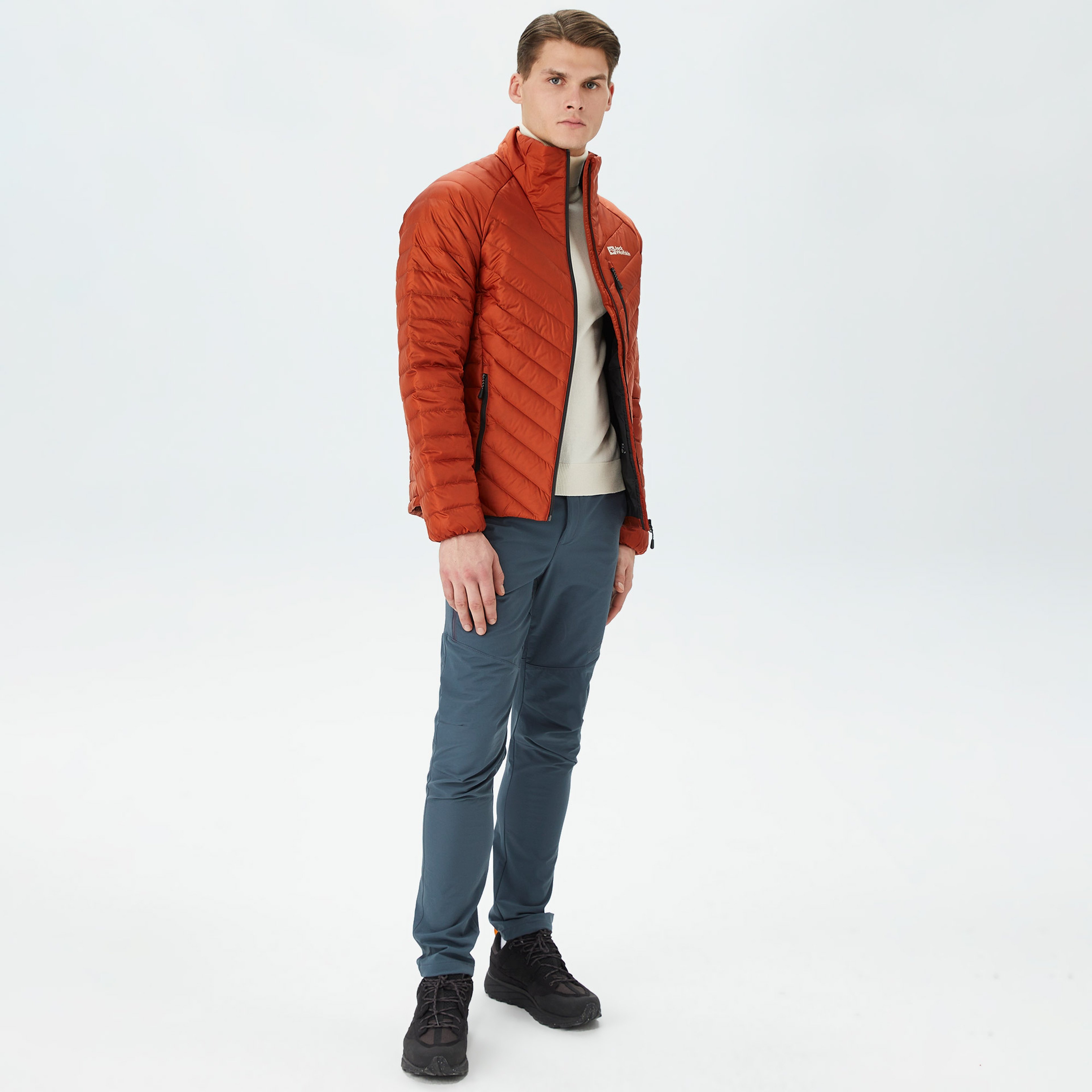 Jack Wolfskin Passamani Down Erkek Kırmızı Mont