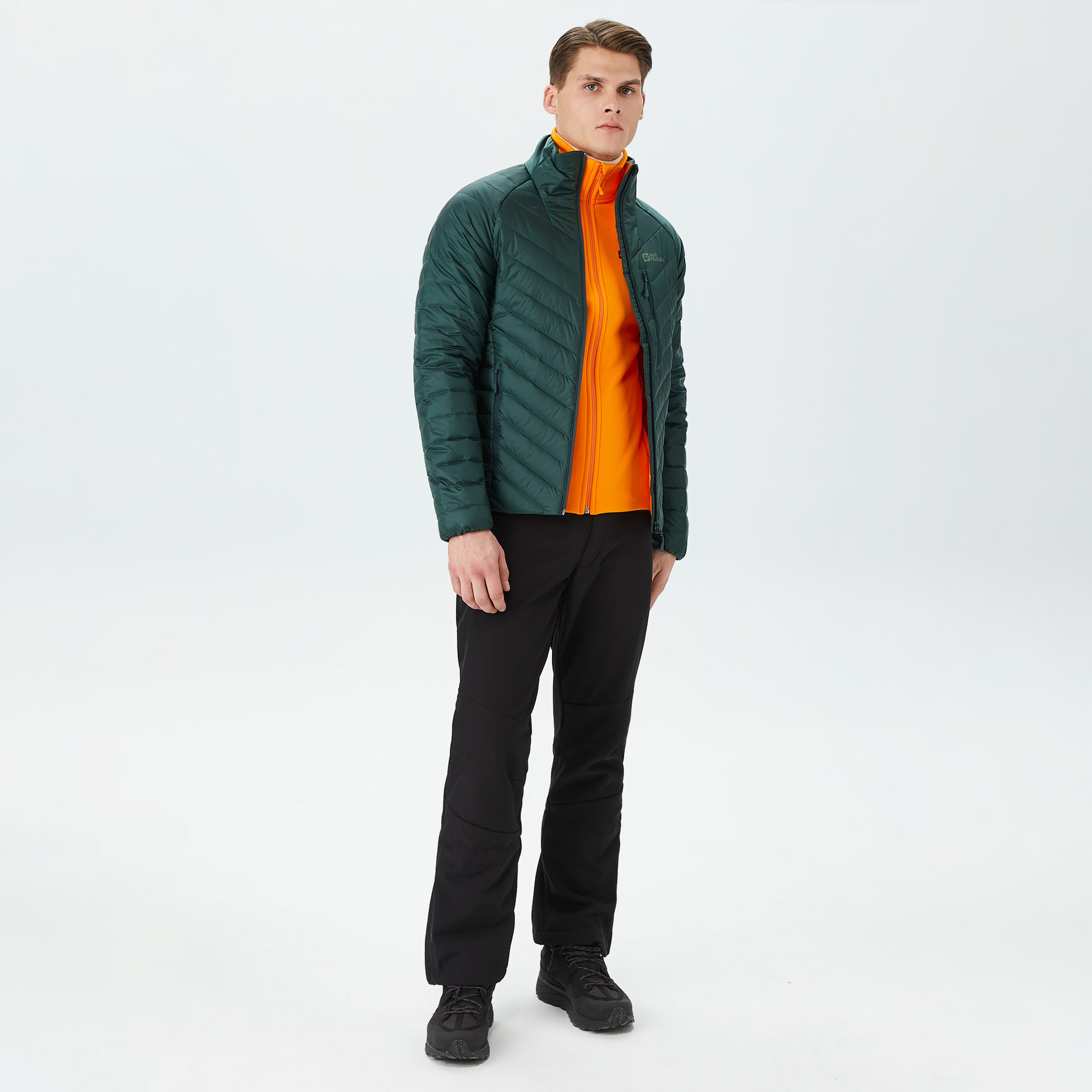 Jack Wolfskin Passamani Down Erkek Yeşil Mont