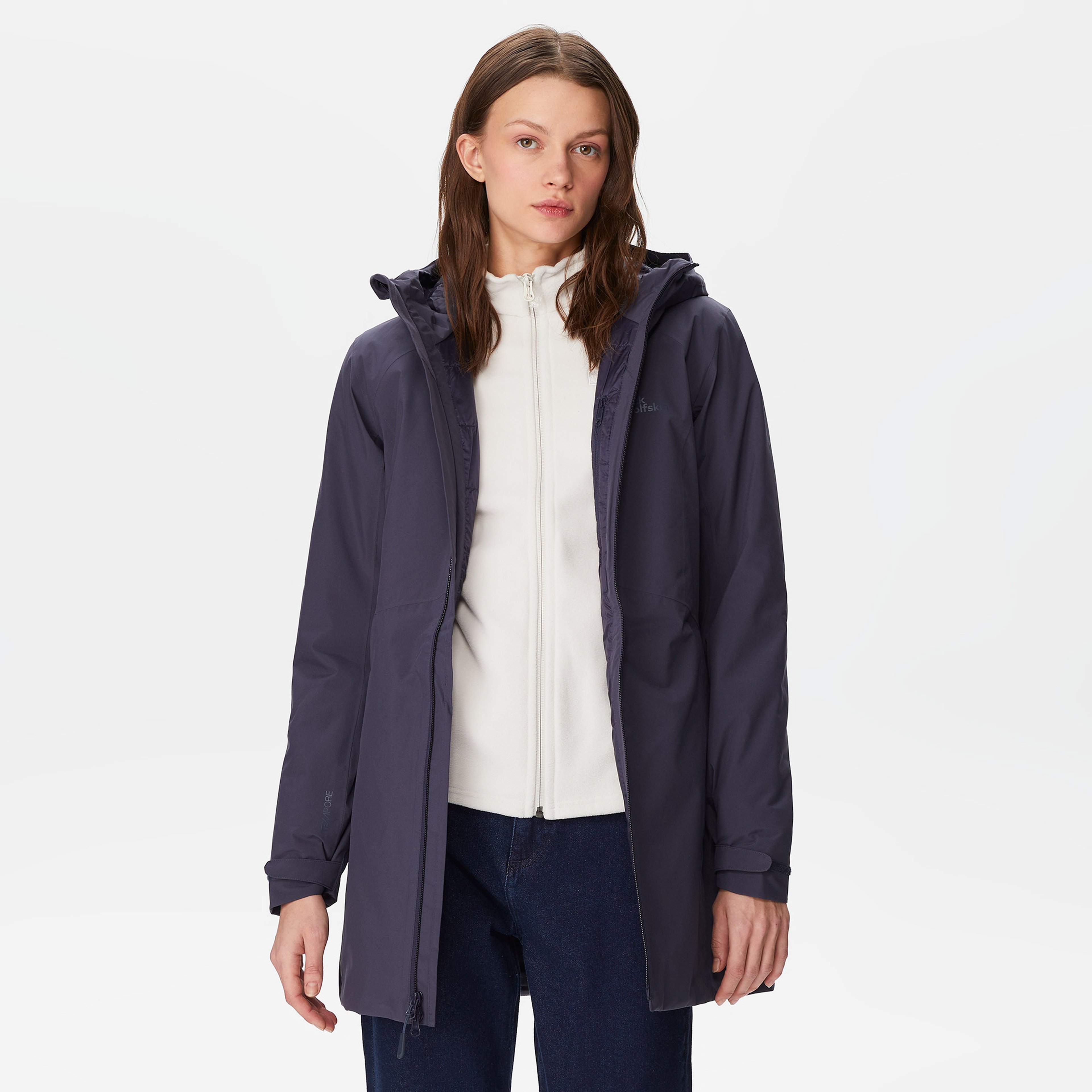 Jack Wolfskin Heidelstein Ins Kadın Gri Mont