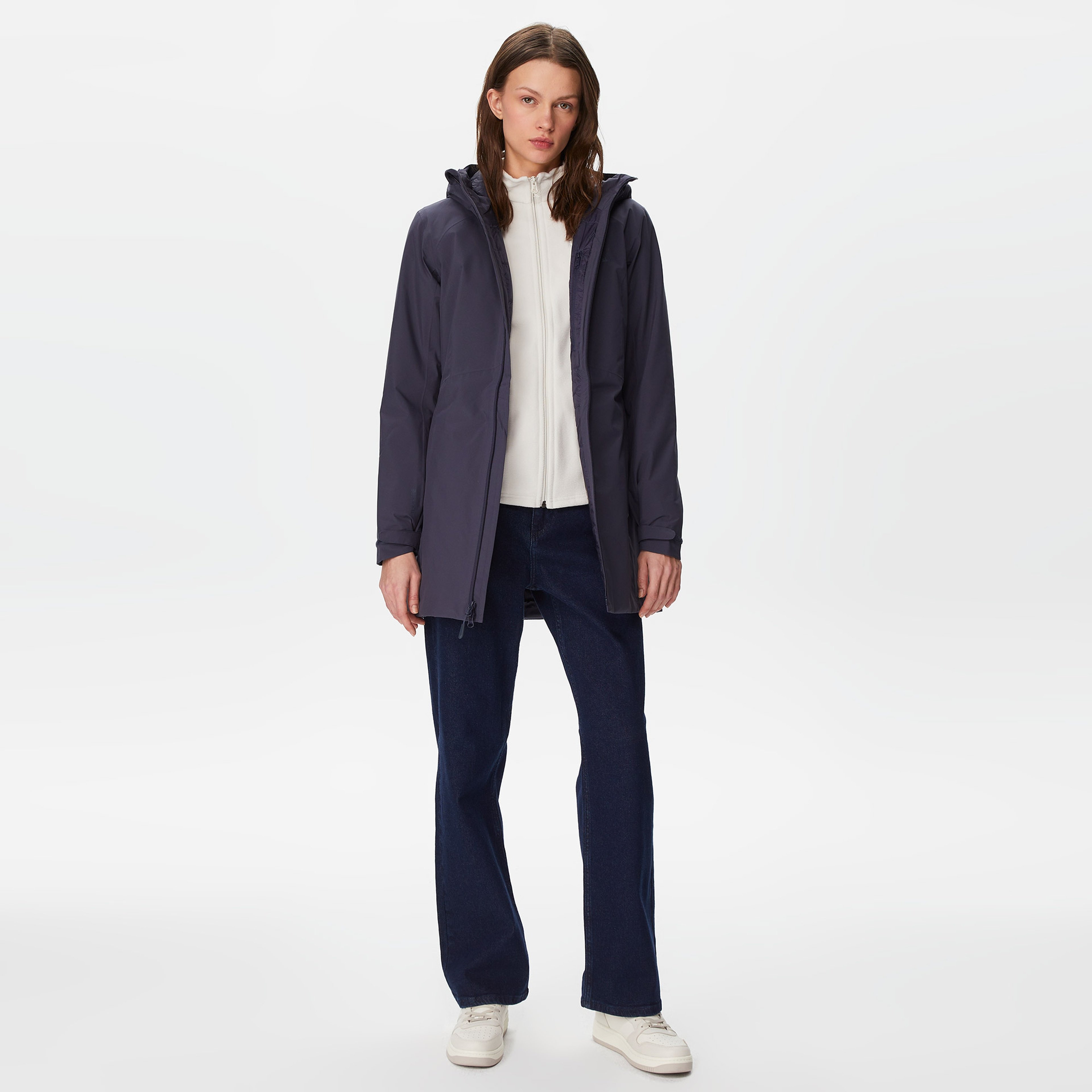 Jack Wolfskin Heidelstein Ins Kadın Gri Mont